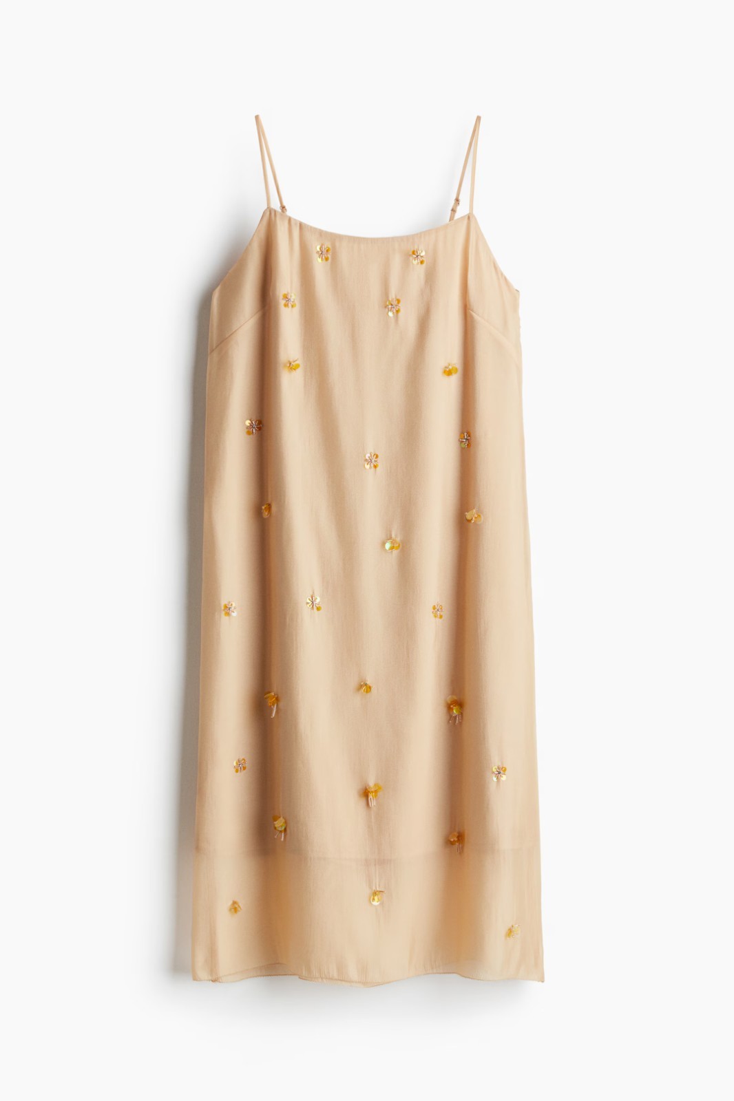 H&M WOMEN Sheer embellished strappy dress 1289349001US BUYERS – NO IMPORT FEES