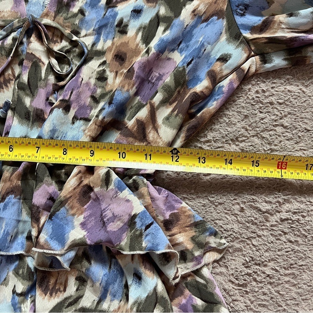 NWOT Free People Movement Floral Tiered Mini Dress Boho Festival Cottage Size S
