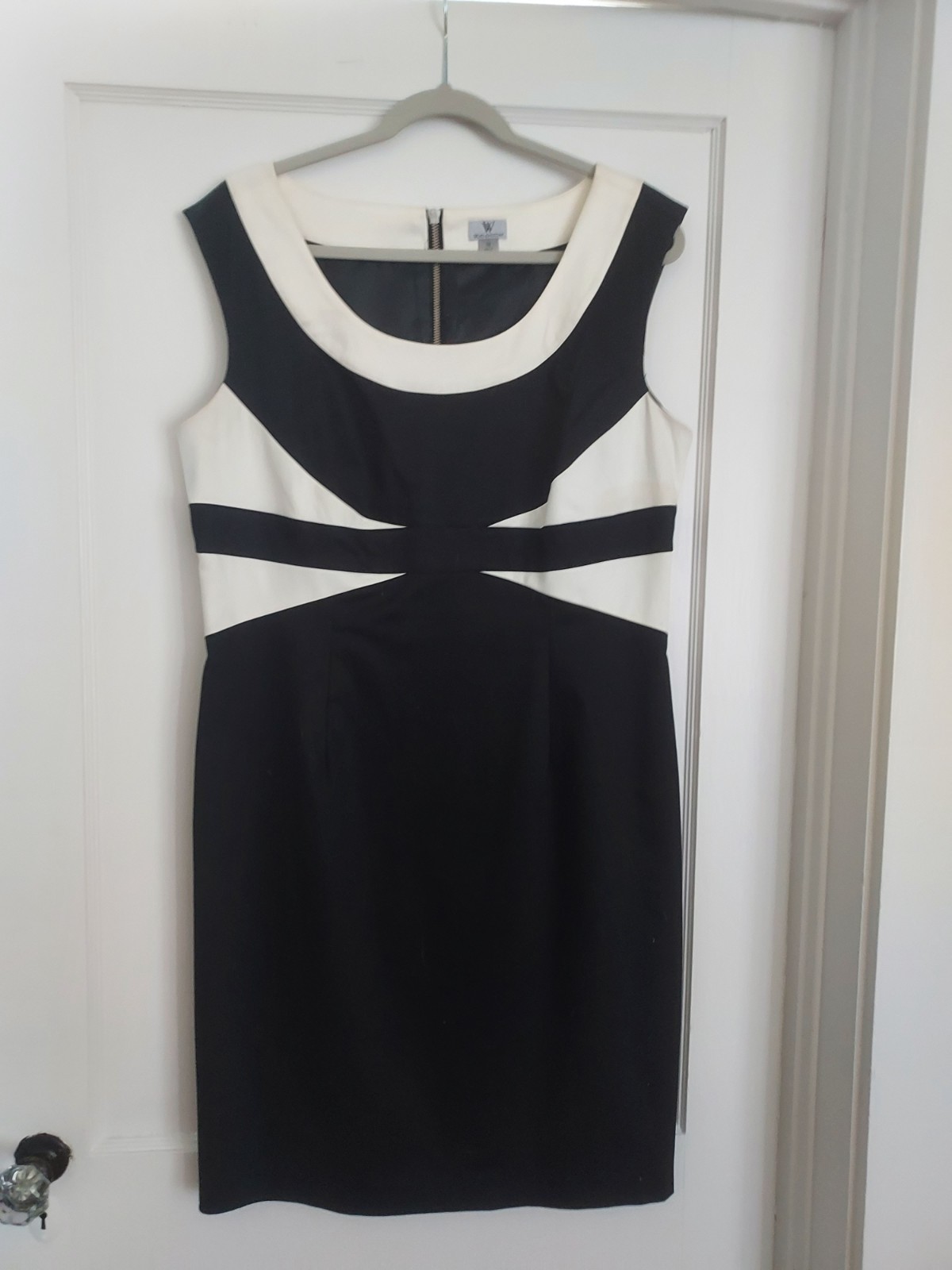 Womens Stylish Black and White Dress by Worthington