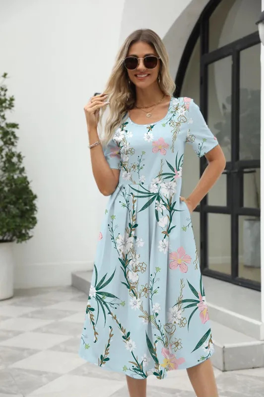 2025 Europe and the United States summer new women’s fashion elegant printed