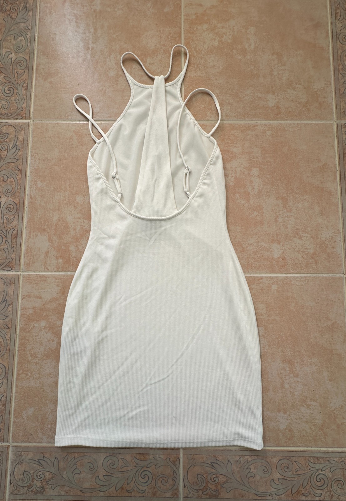 h:ours Paolo Mini Dress White Size XS -NEW