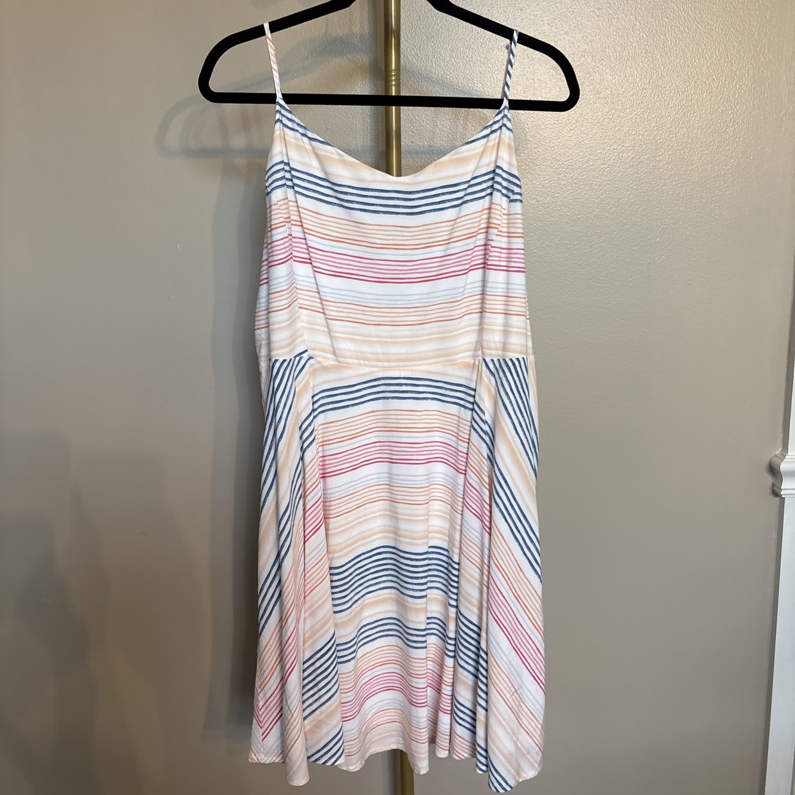 Old Navy Women’s Spaghetti Strap Dress Fully Lined With Side Zipper Sz XXL