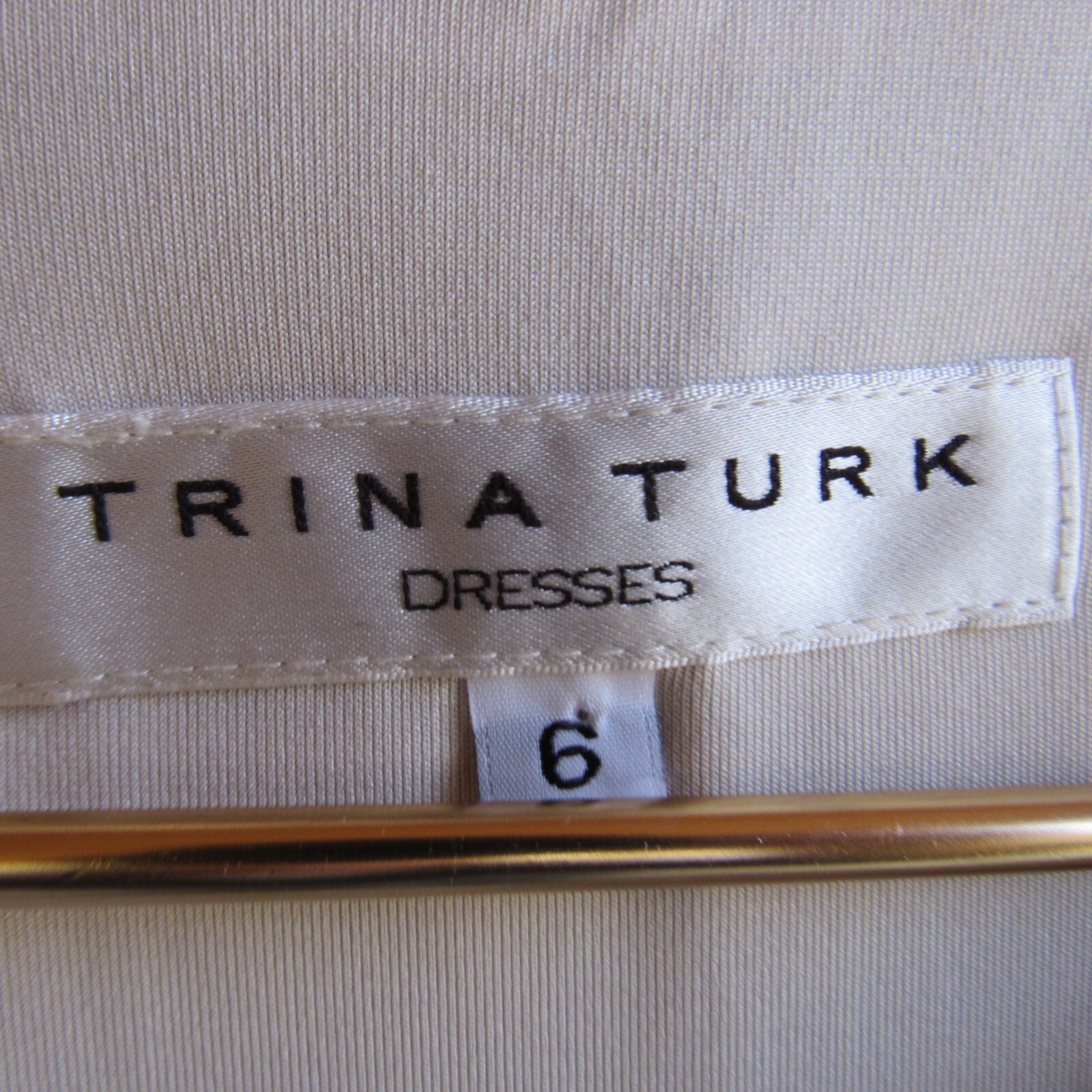 Trina Turk Dress Colorful Dress 6 Packable Ombe Graphic Pink Coral Green Tank
