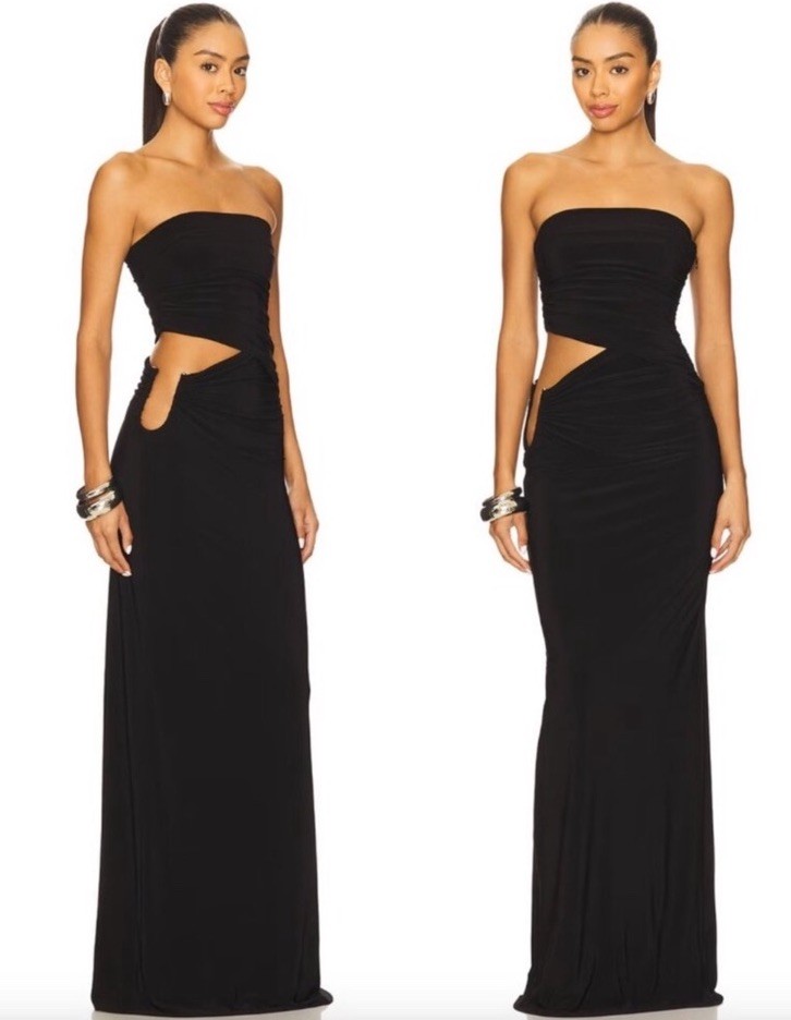 Lovers and Friends Averie Gown in Black Size S