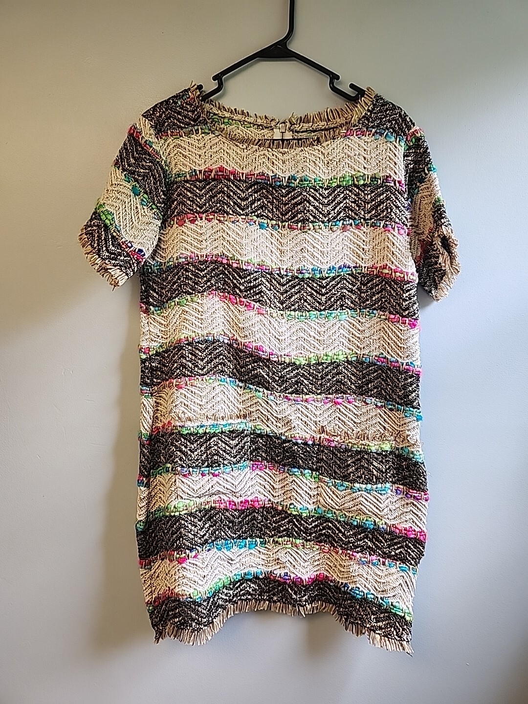 Colorful Unique Judith March Womens M Coco Tweed Dress