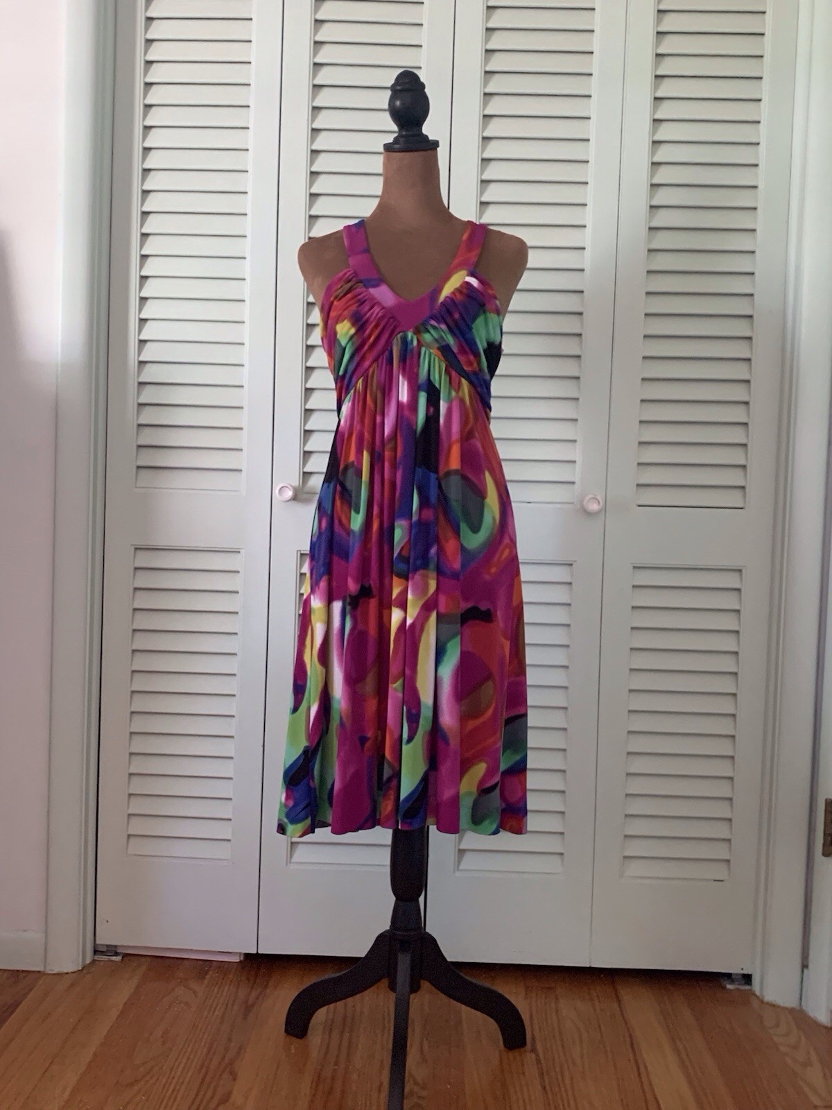 Calvin Klein Women’s Multicolor Sleeveless Dress Size Small