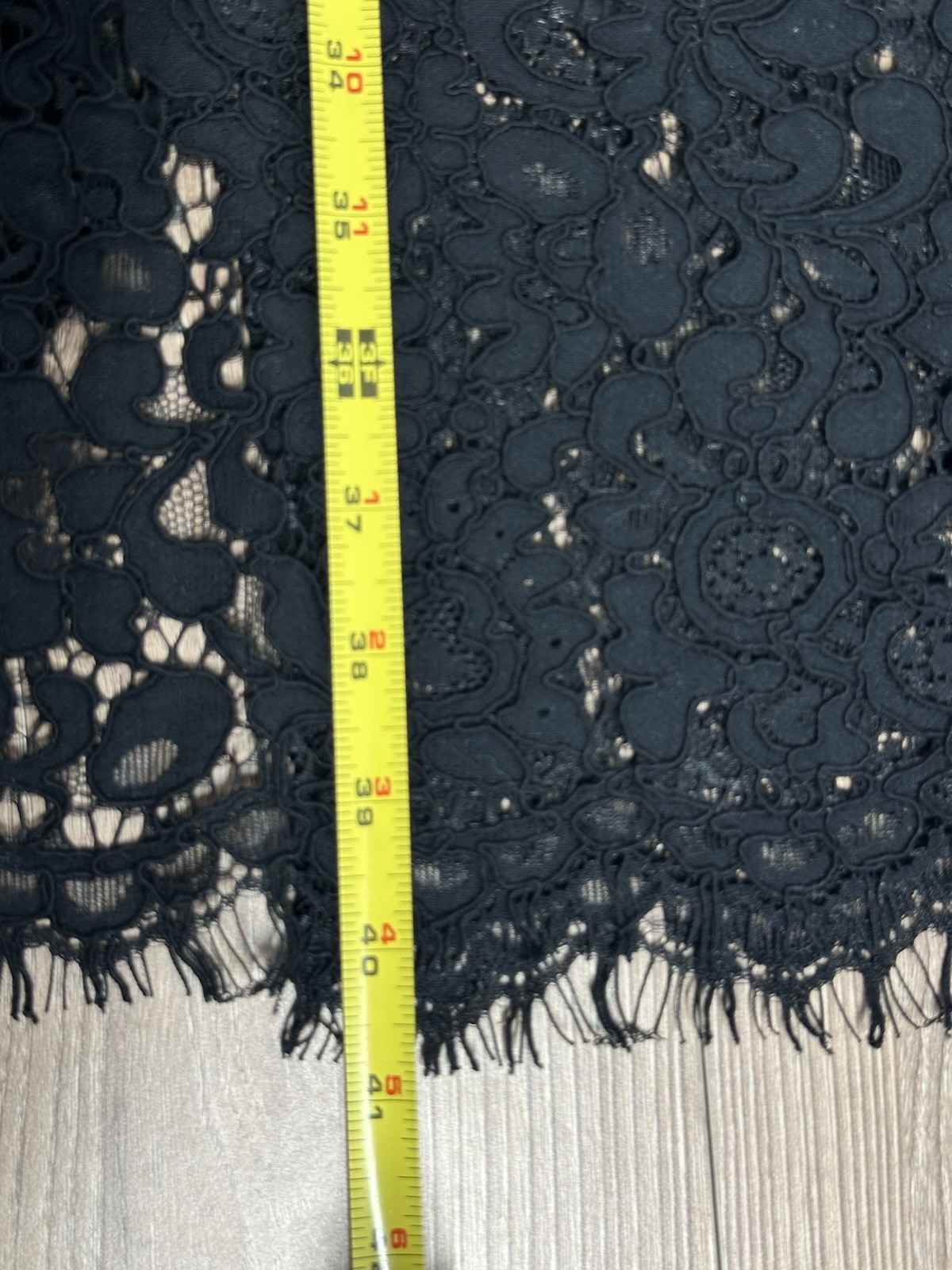 Bardot Lace Panel Midi Dress In Black Womens US Size 6 AUS/UK Size 10 NWT