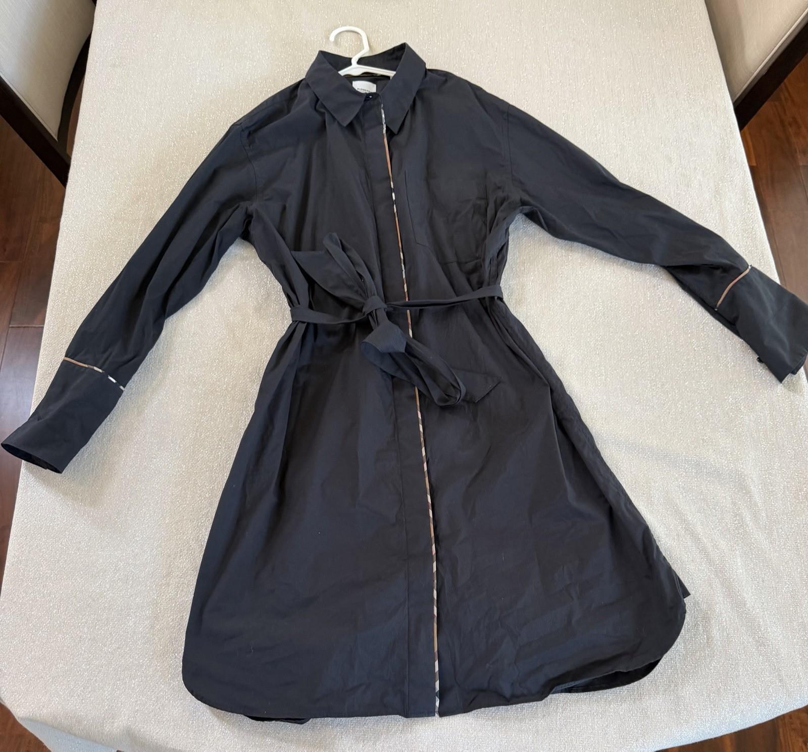 Burberry Women’s Dress Black Size 12 Us With Belt