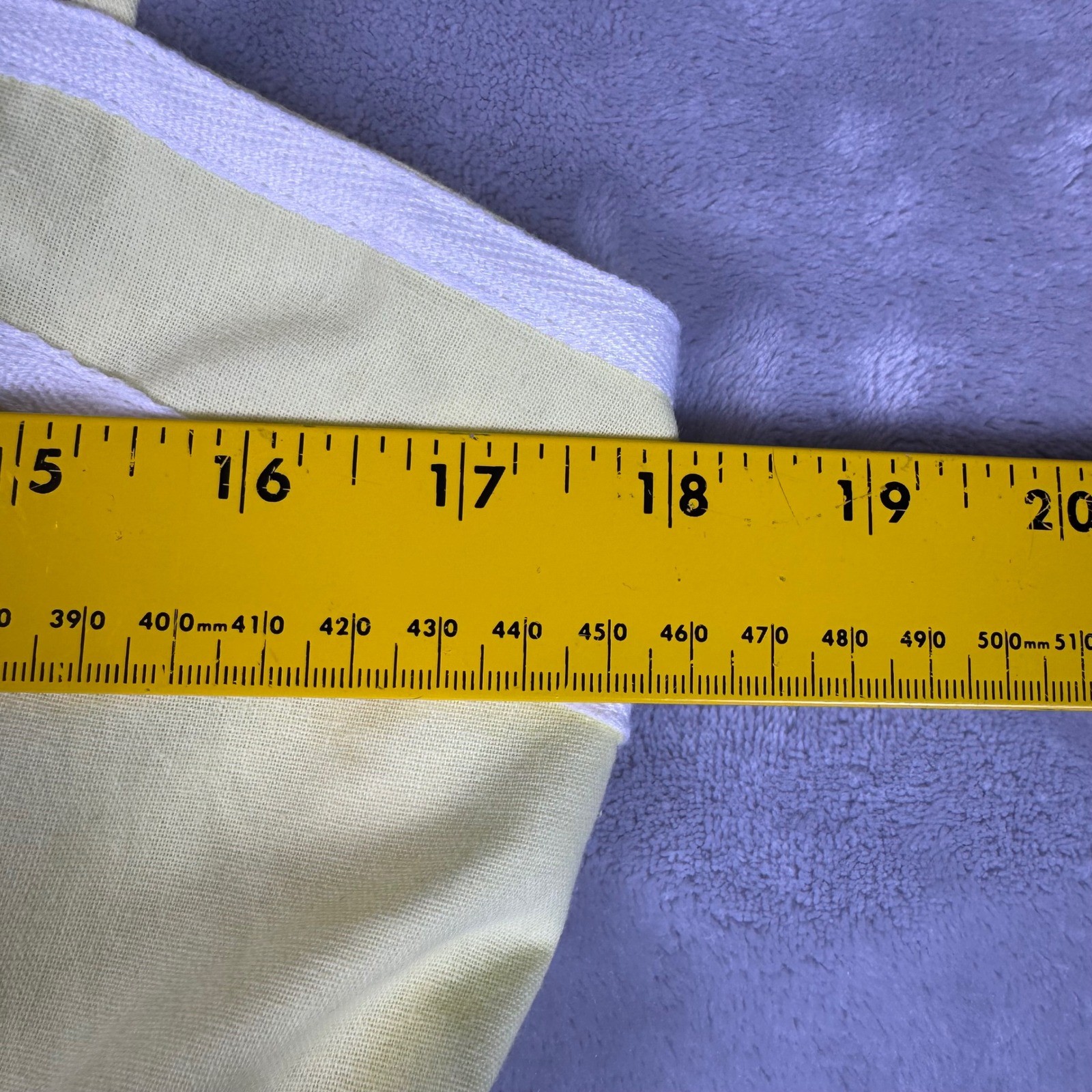 Billy J Baina Midi Dress Yellow White Contrast Piping Sun Dress Women 14 NWT*