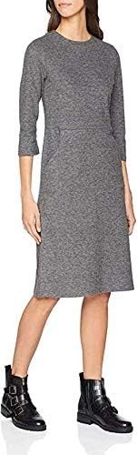 NWOT OPUS Germany 100% Cotton Dress – 42/US10 – Heathered Gray, Pockets