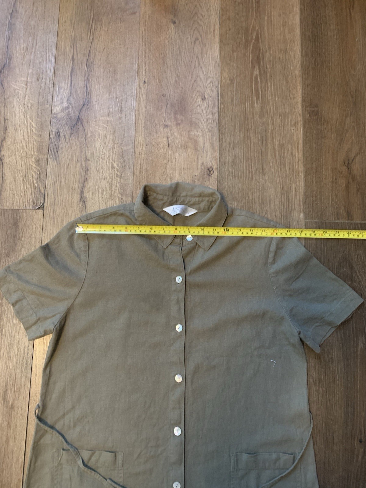 Annex Casual Corner Linen Cotton Blend Dress