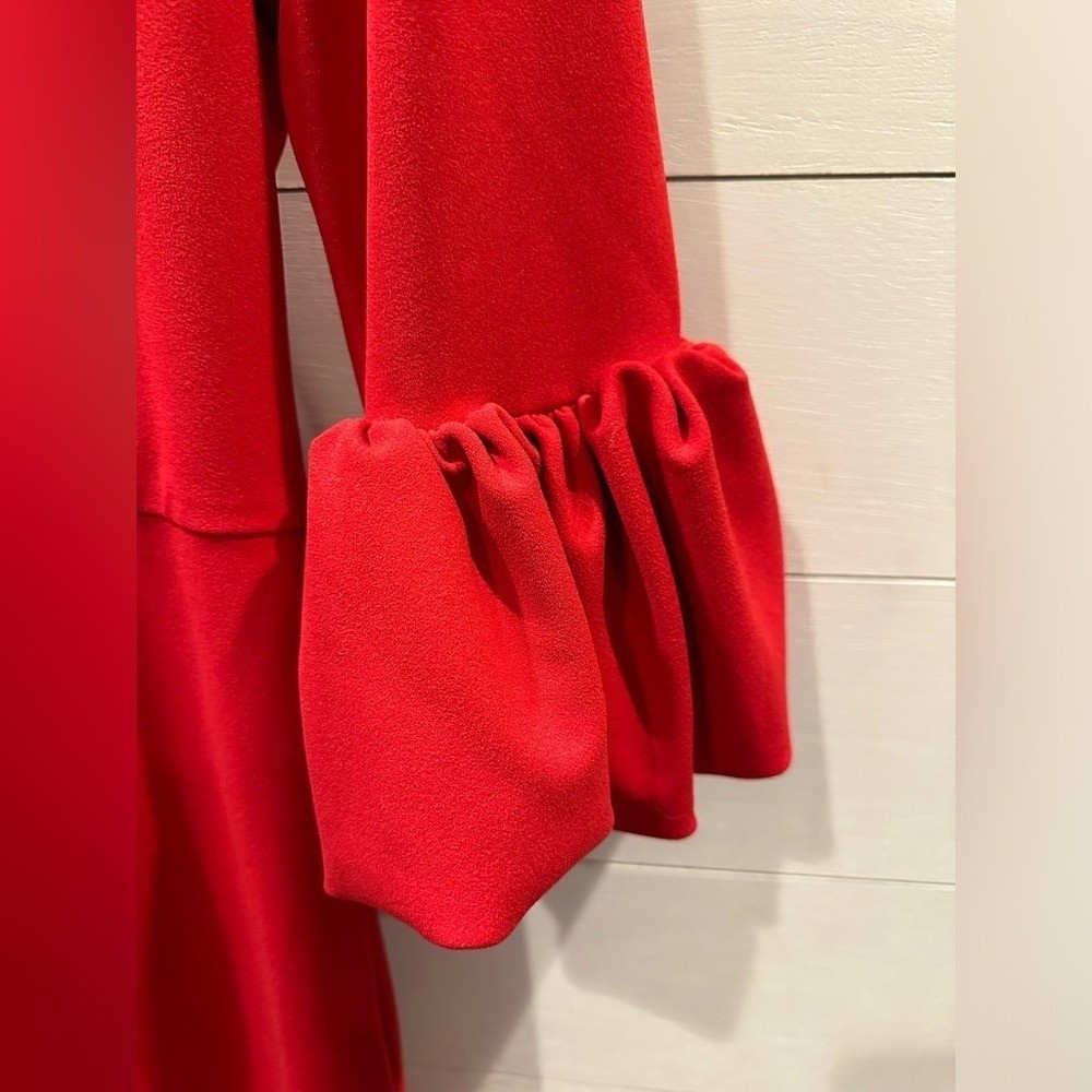 Betsy & Adam Women’s Elegant Red Women’s Dress- size 8
