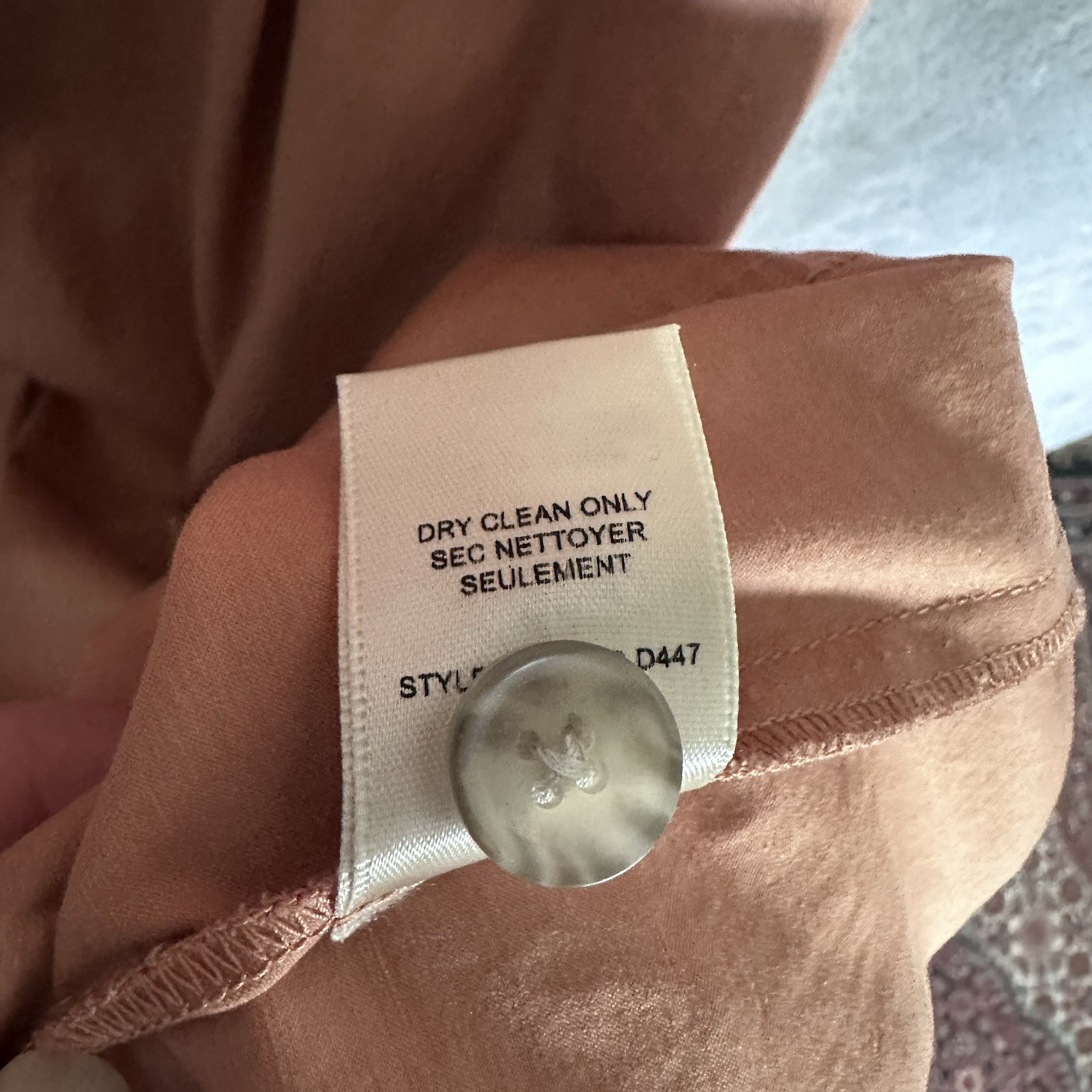 Rebecca Taylor Ready To Wear 2017 Tie Strap Cottagecore Dress Button Front Sz 8