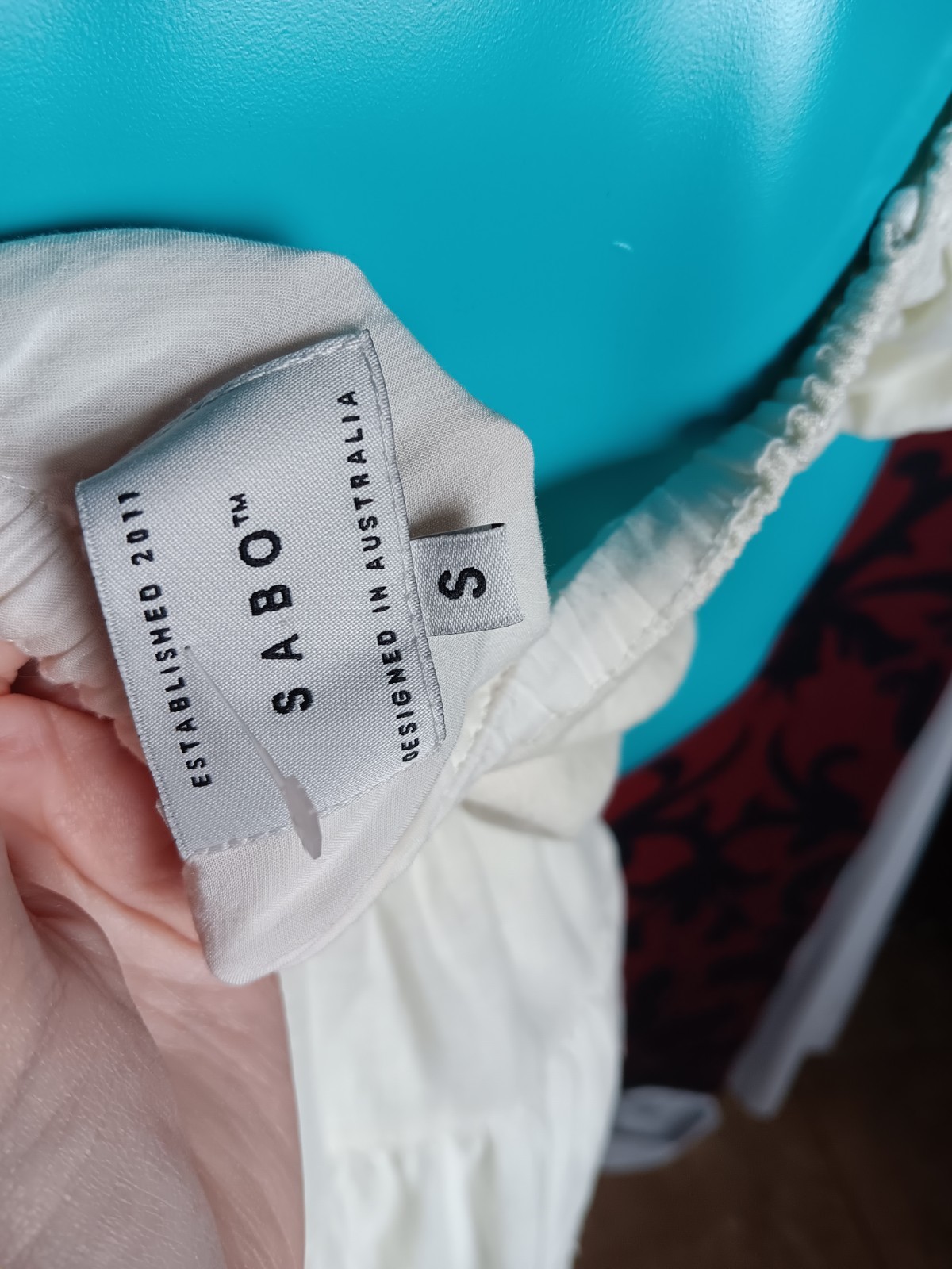 Vintage White Sm Sabo Sundress Crop Cut Top Cottagecore Y2k Boho Twee Coquette