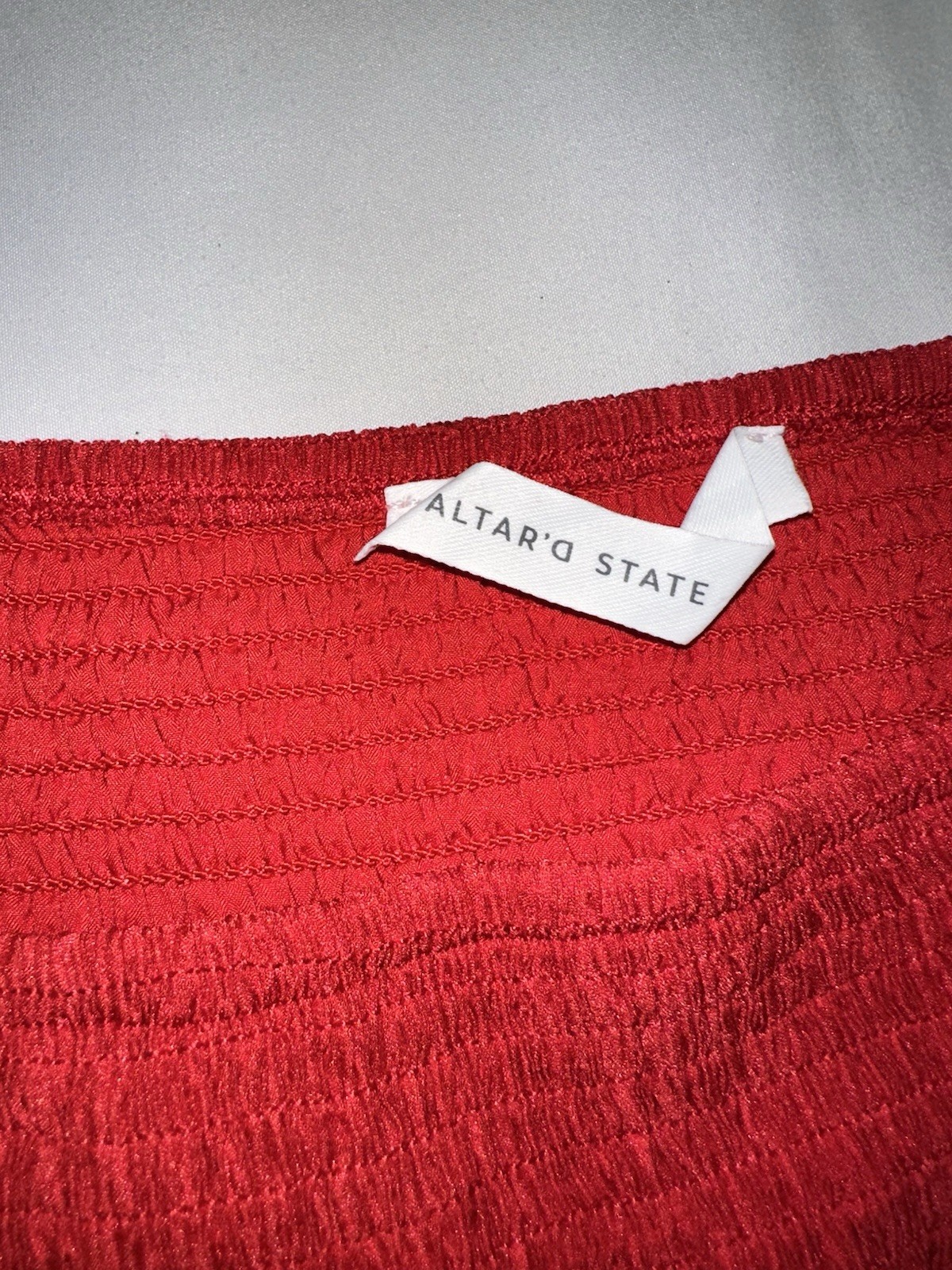 NWT Alter State Dress Red Mini Dress Size S