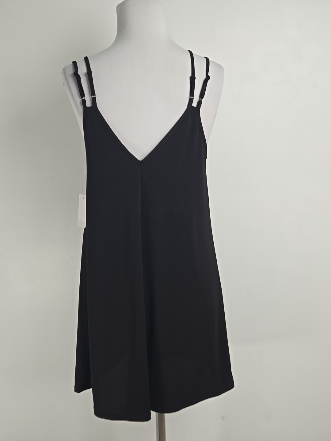 City Triangles Black Cream Two-piece Set Sundress & Crop Top Junior Medium M New