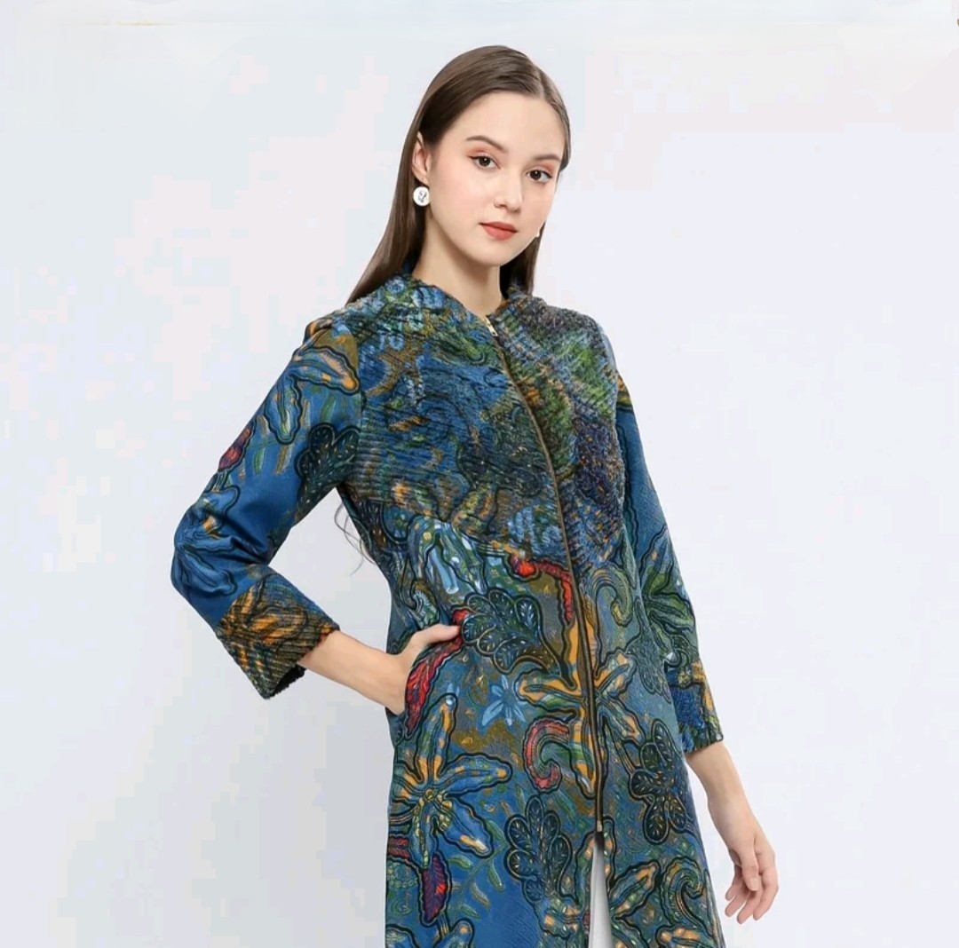 NAYAKA Dobby Premium Batik Exclusive Special Laseman Premium Batik Cloth Clothes