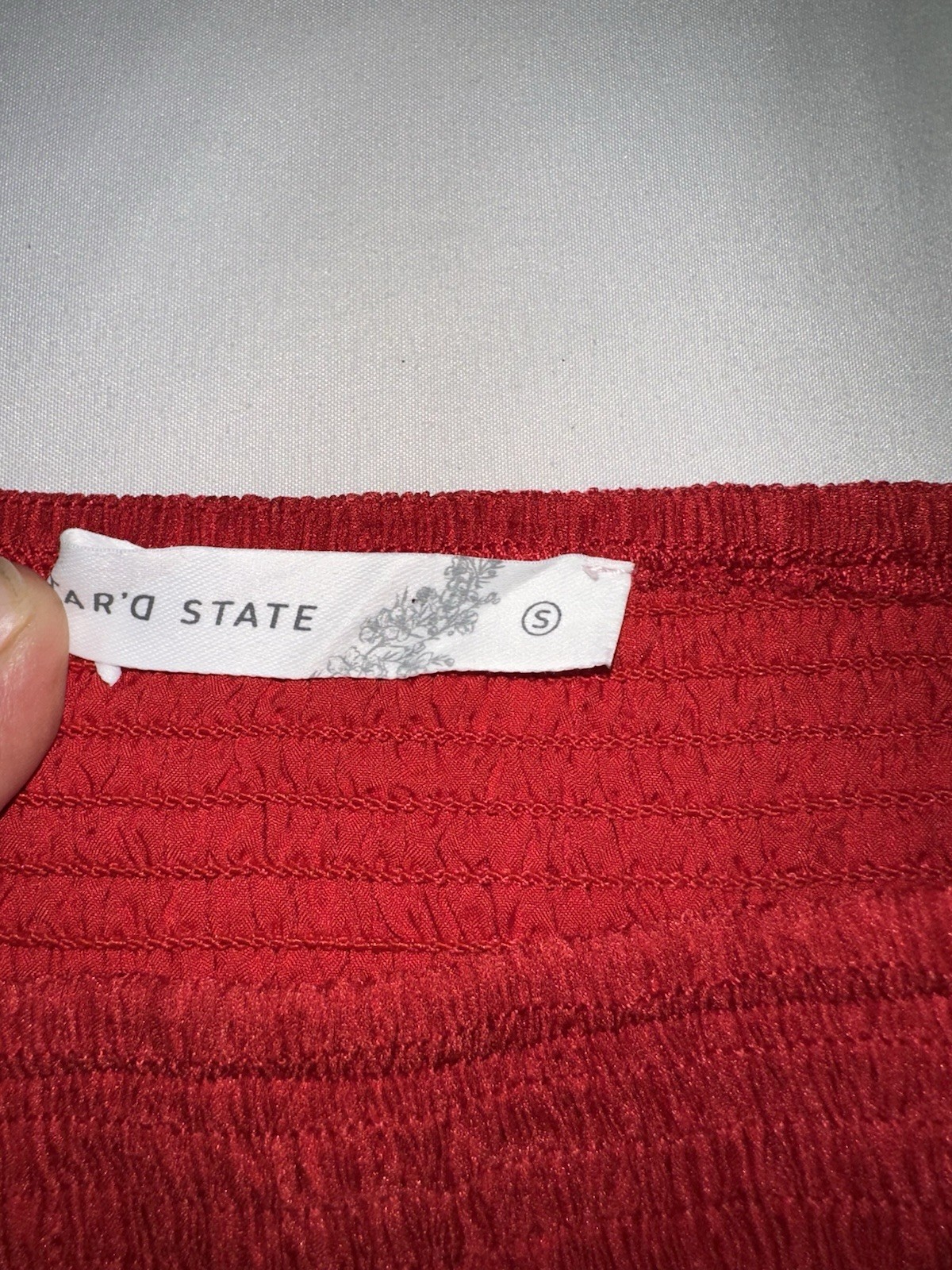 NWT Alter State Dress Red Mini Dress Size S