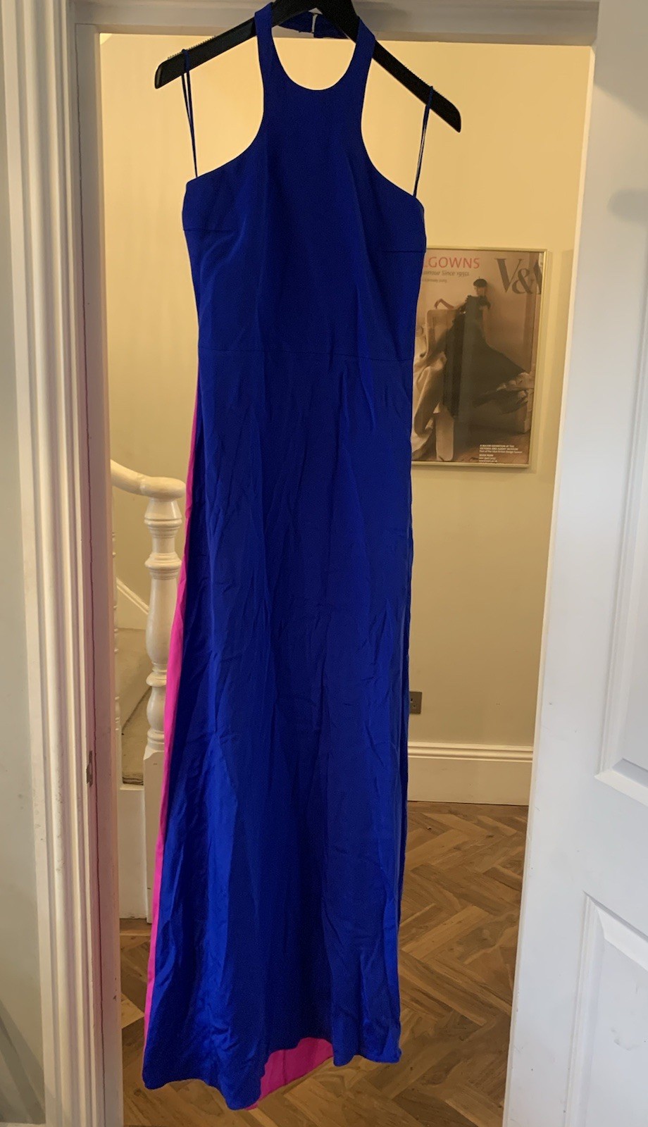 Roksanda Colourblock Silk Dress Sz UK 12 (but can fit U.K. 10 too)
