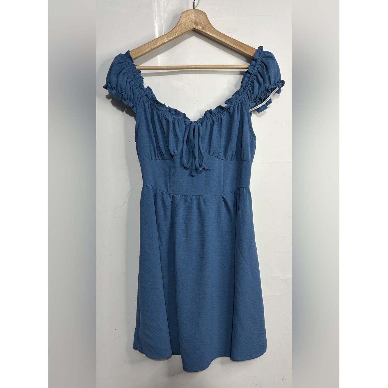 Pie In The Sky Blue Coquette Dress Medium