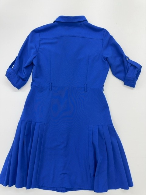 Sharagano Women’s Royal Blue Shirt Dress Size 10