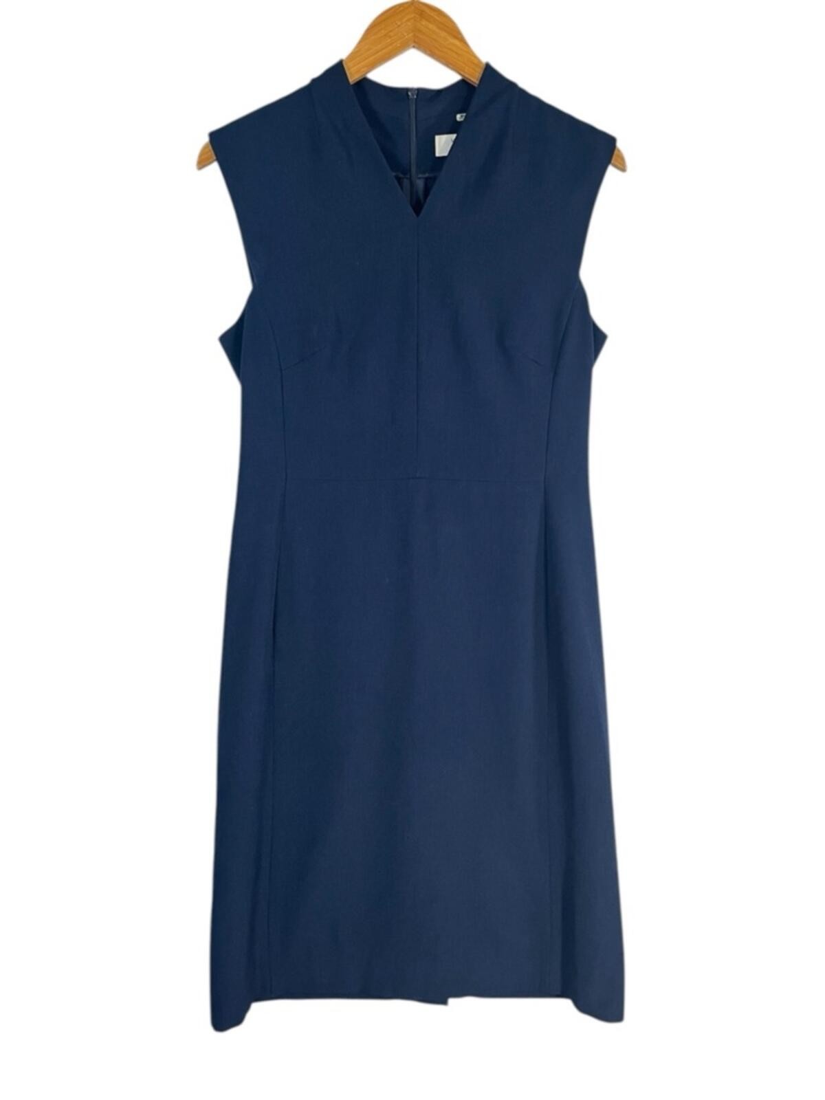 M.M. LaFleur The Aditi Sleeveless Sheath Dress size 0 in Navy
