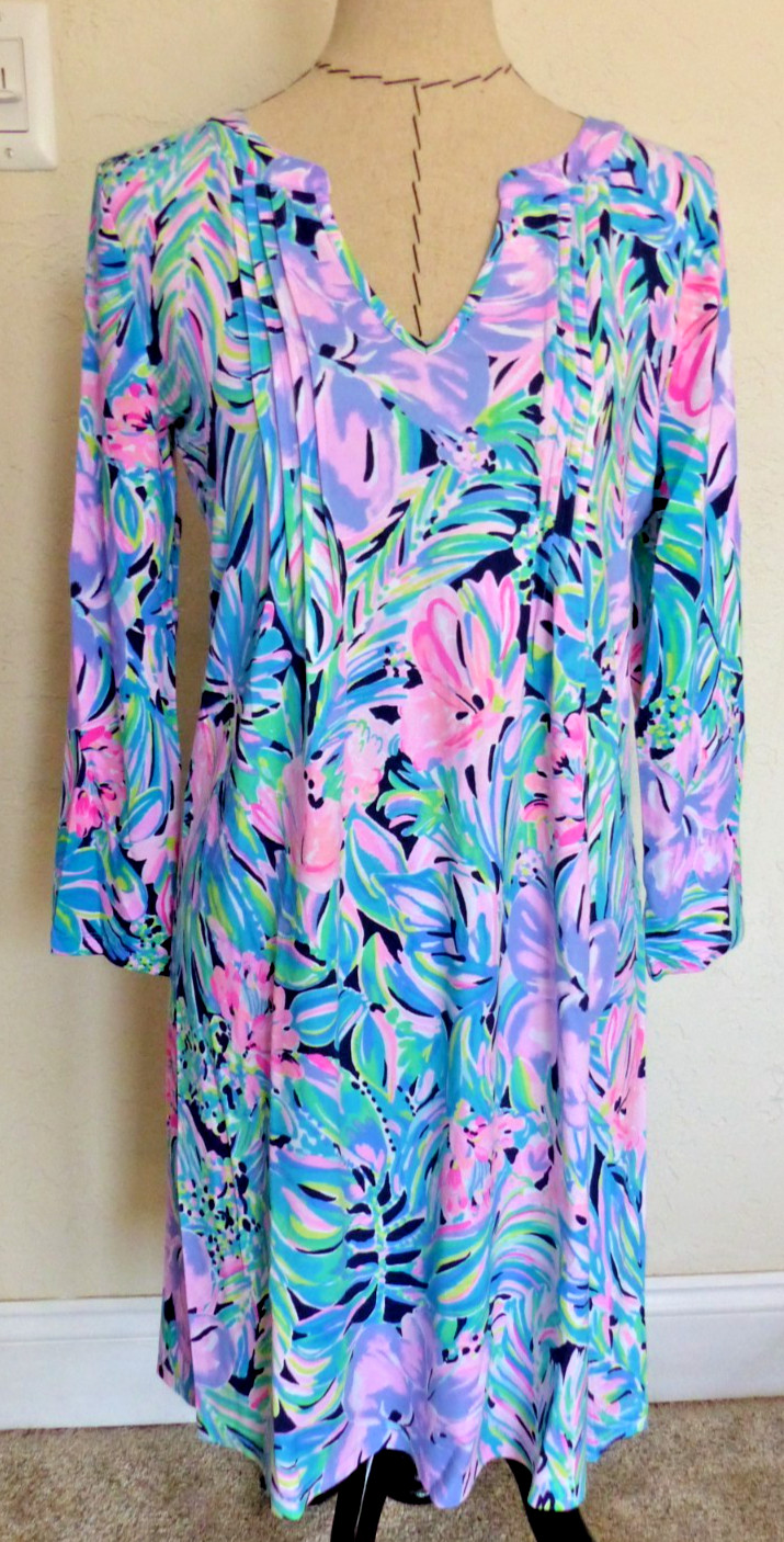 LILLY PULITZER Aubrey Knit Dress BERMUDAFUL Size Medium NWT
