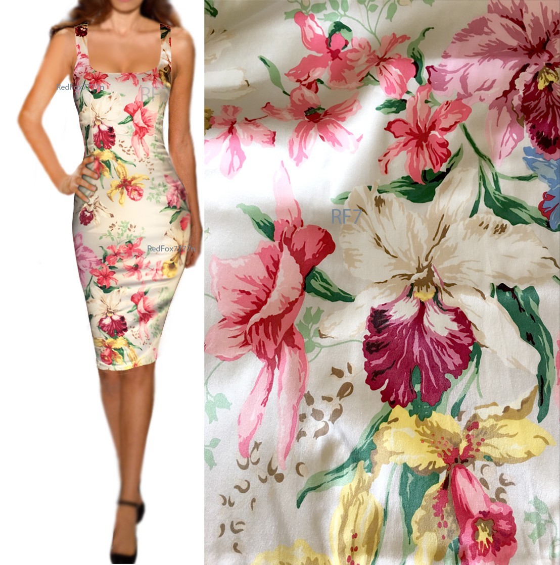 SALE! $5,500 DOLCE & GABBANA Silk Dress size 42-44