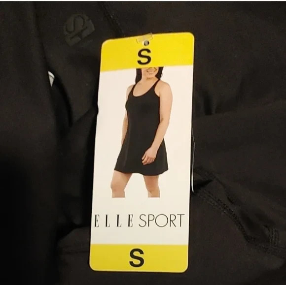 NWT Elle Sport Women’s Active Tank black tennis Dress