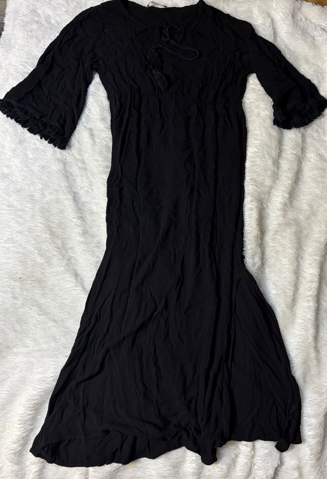 Black Women’s long Dress – Classic Elegant Style