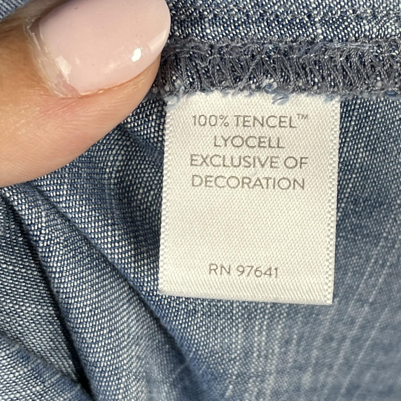 J Jill Denim Dress Womens Medium Blue Chambray Shift Embroidered Pockets Boho