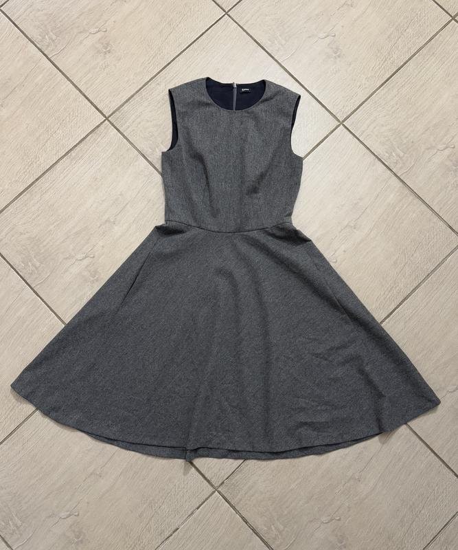 Women Jil Sander Dress Grey Wool 36 #9MGJ