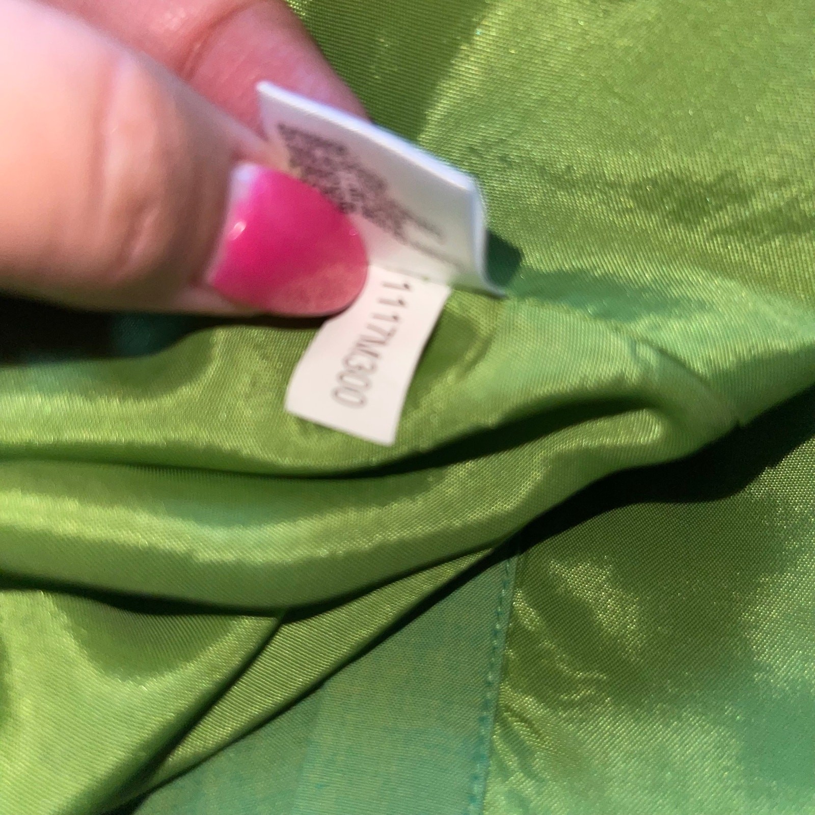 Cremieux Shirt Dress 14 Button Up Green Preppy A-Line Lightweight Pockets