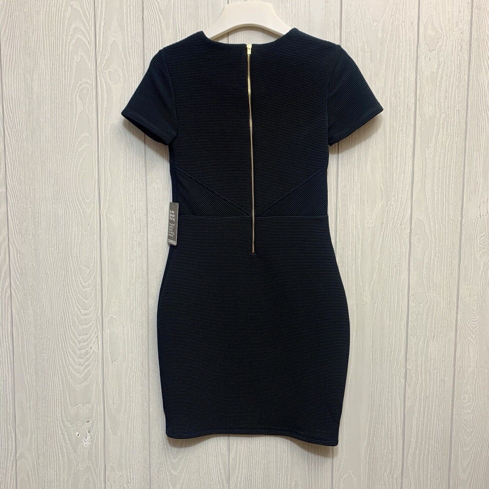 Express Black Cut Out Mini Dress XS NWT