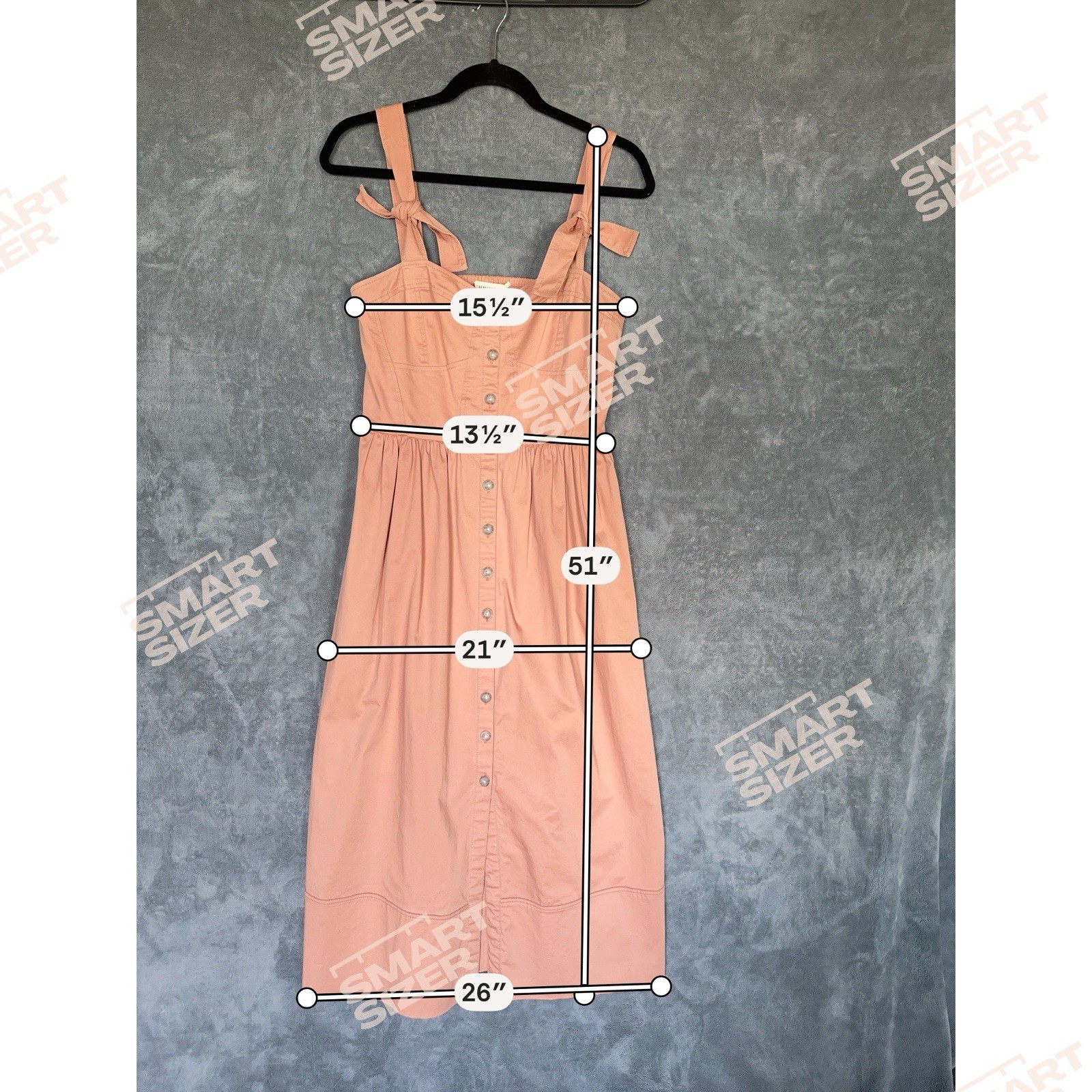 Rebecca Taylor Ready To Wear 2017 Tie Strap Cottagecore Dress Button Front Sz 8