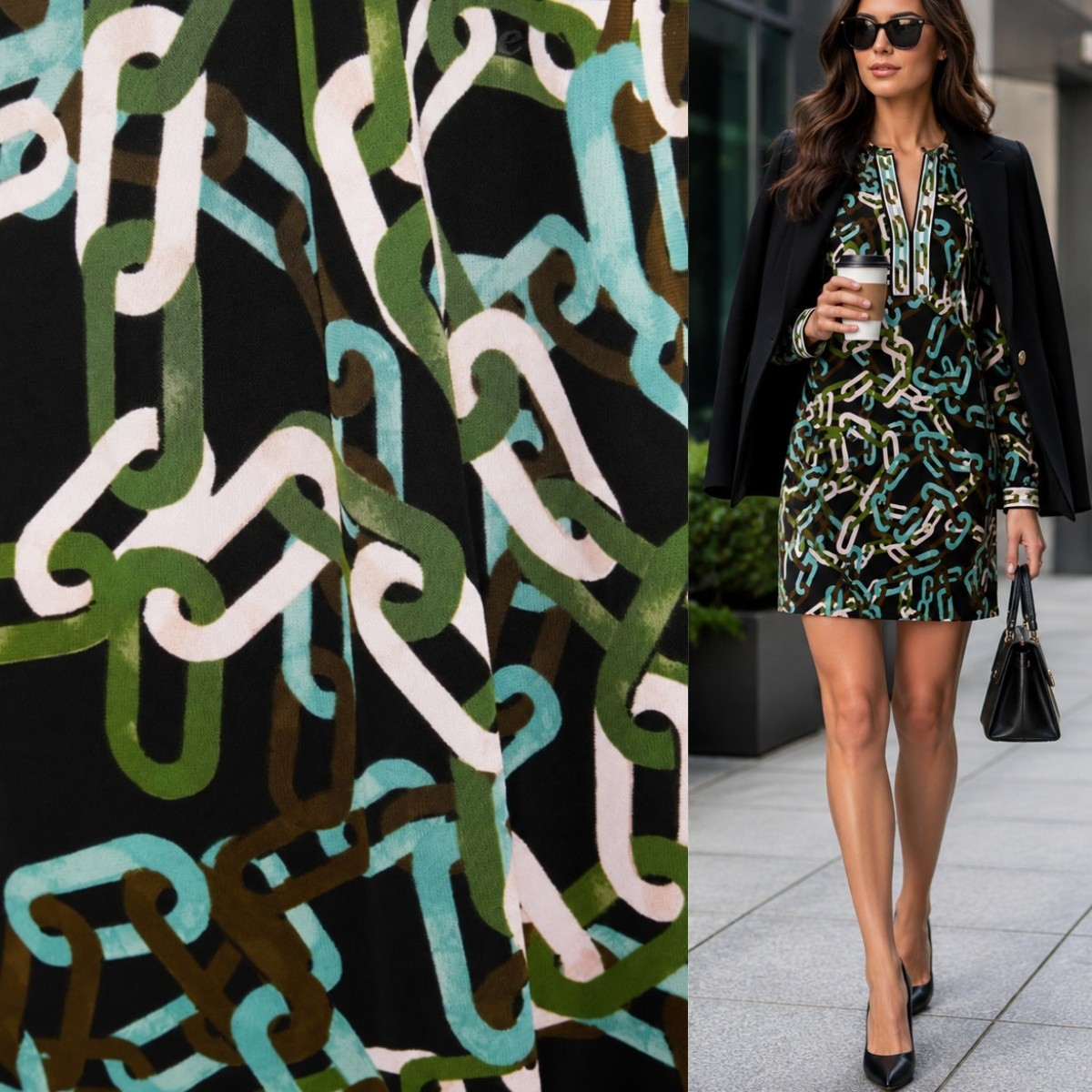 NEW! Diane von Furstenberg Reina Tunic Dresss SizeXS