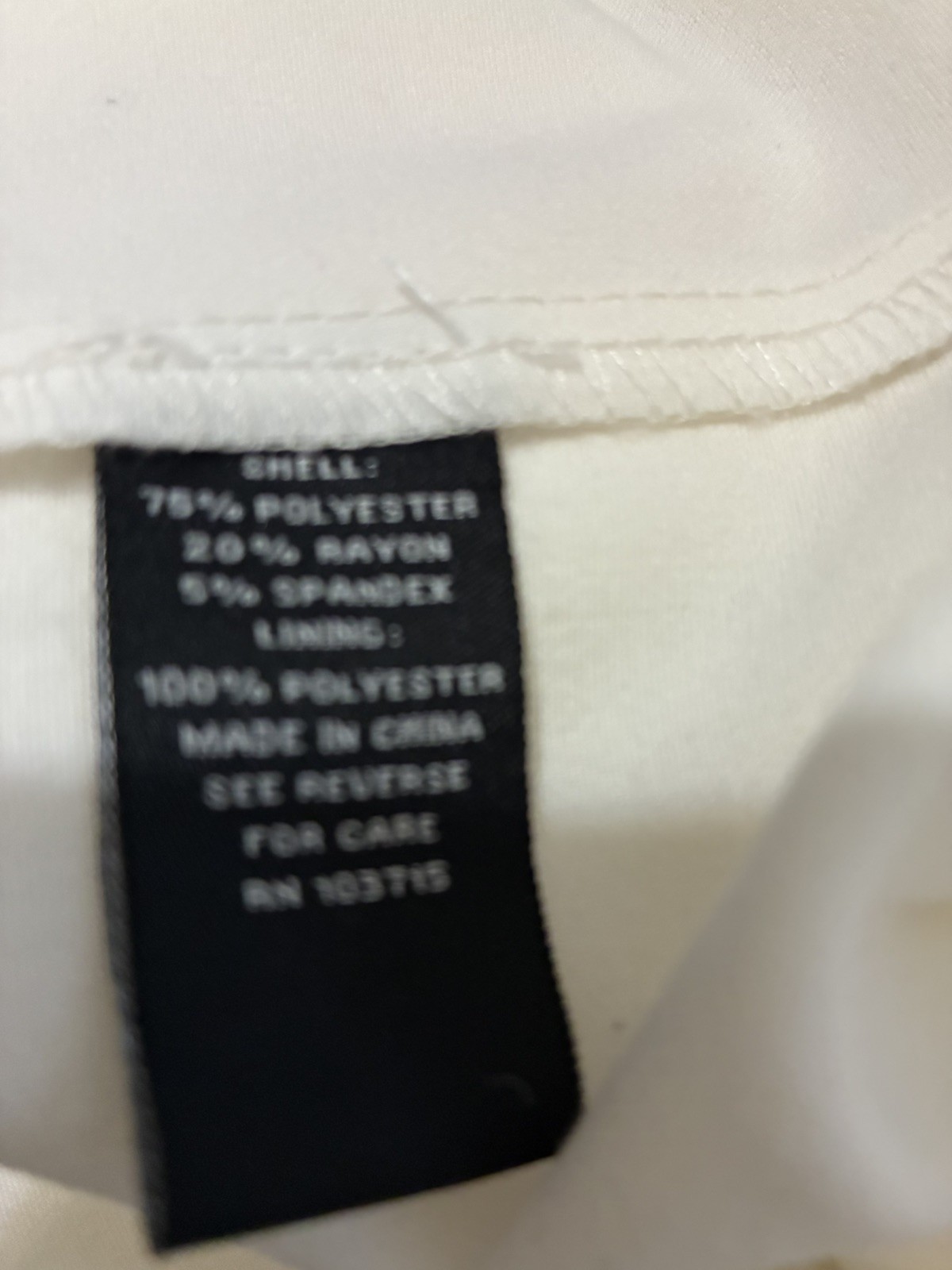 Sharagano Women’s Ivory Front Zip Shirt Dress Pockets Size 12
