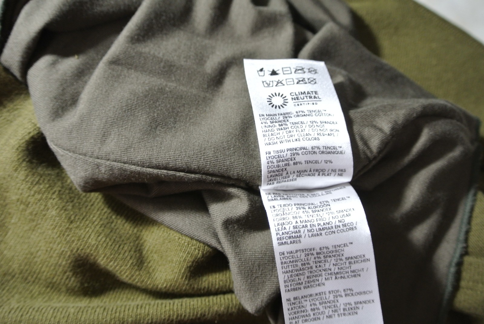 NEW, REFORMATION Camille Long Sleeve Sweater Minidress in Green Sz L #MD1219