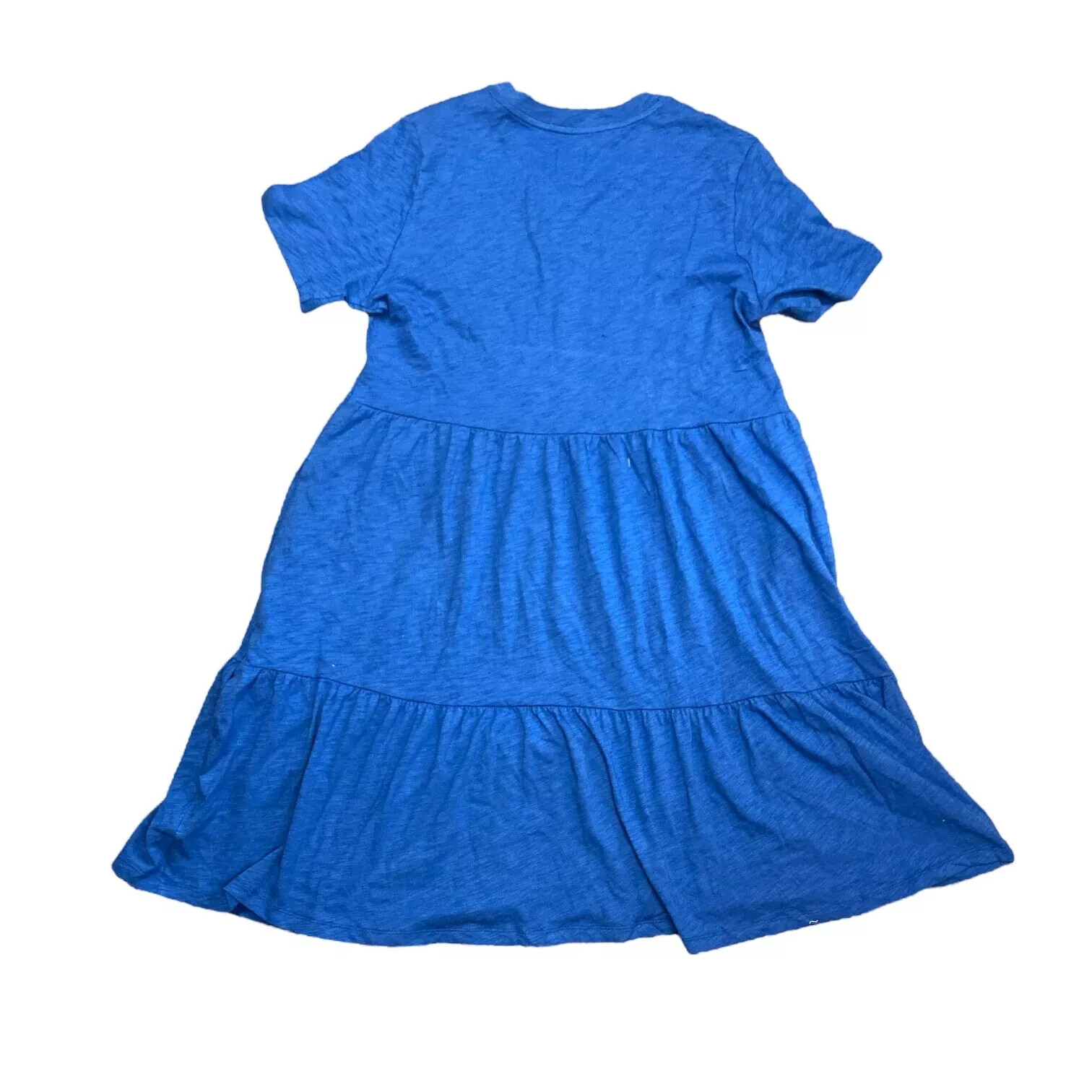 GAP Women’s Soft Short Sleeve Crew Neck Tiered Dress