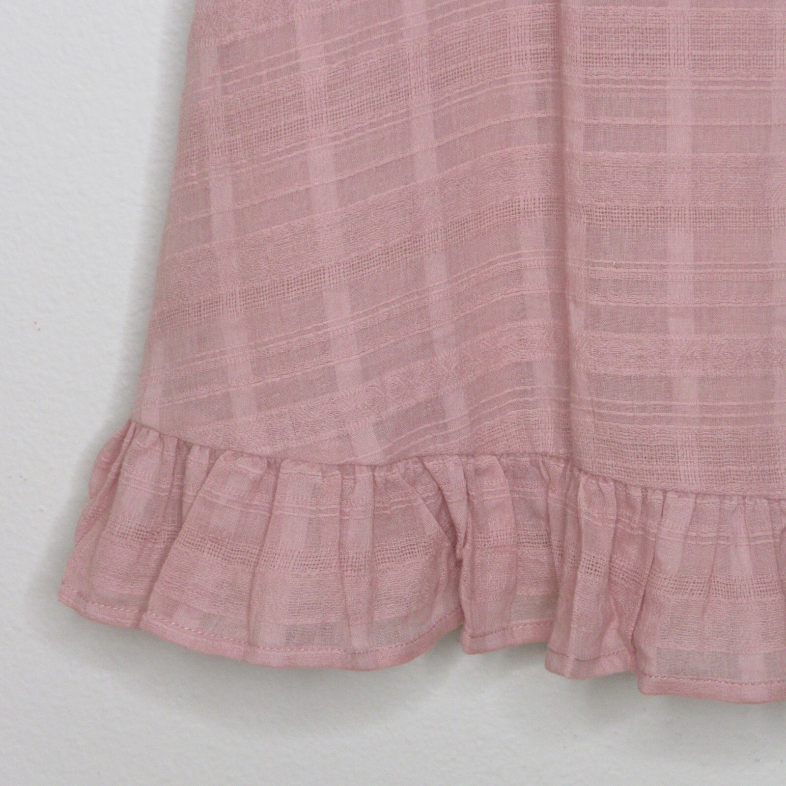 NWT Auguste The Label Women’s Pia Mini Dress Flutter Sleeve Dusty Pink US 12 B26