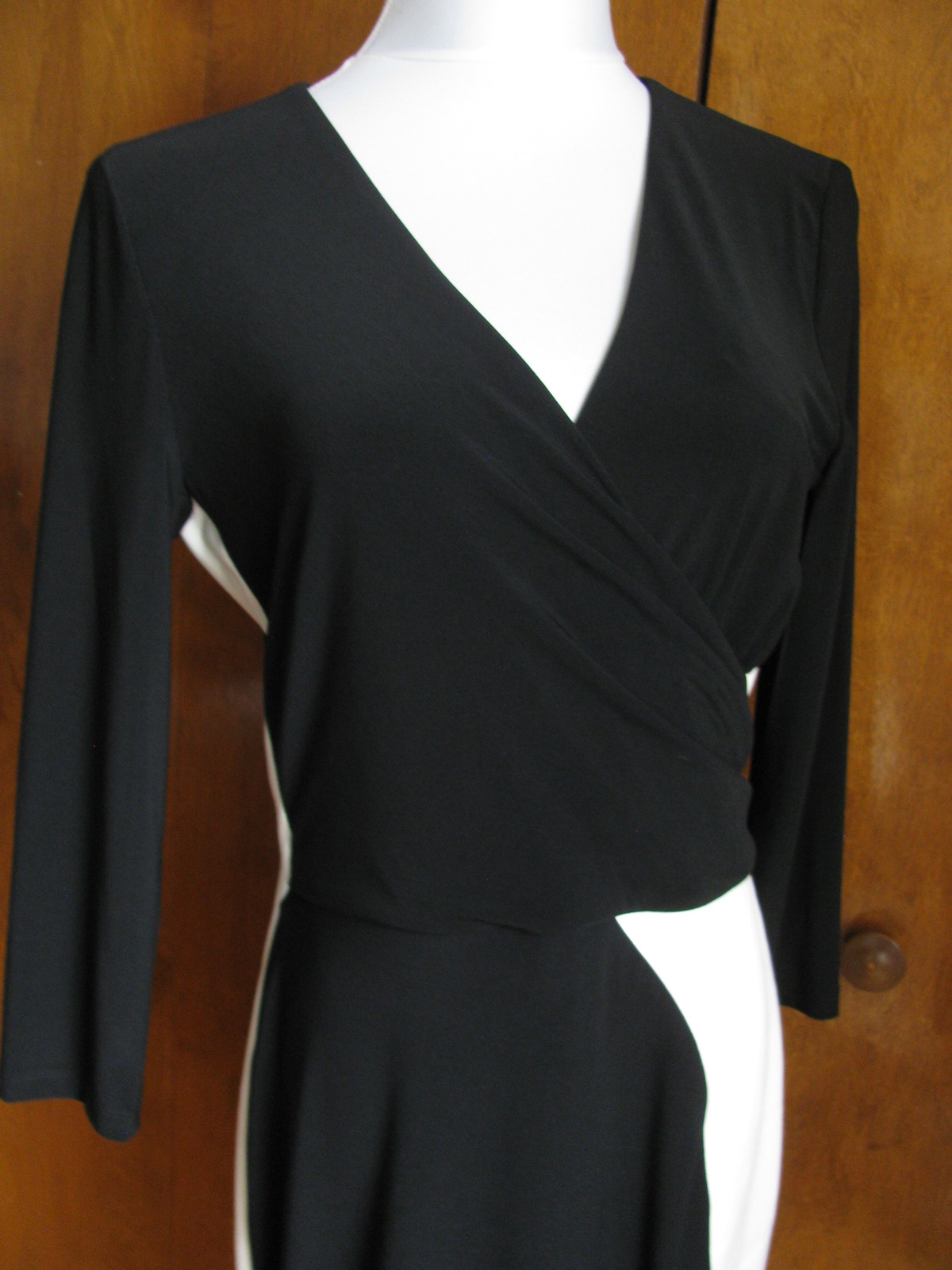 Lauren Ralph Lauren women’s black, white long sleeves dress 10
