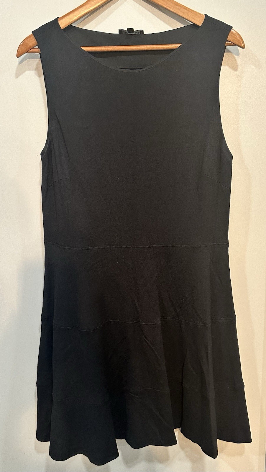 Black Shift Sleeveless Side Zipper Lord & Taylor Large Dress