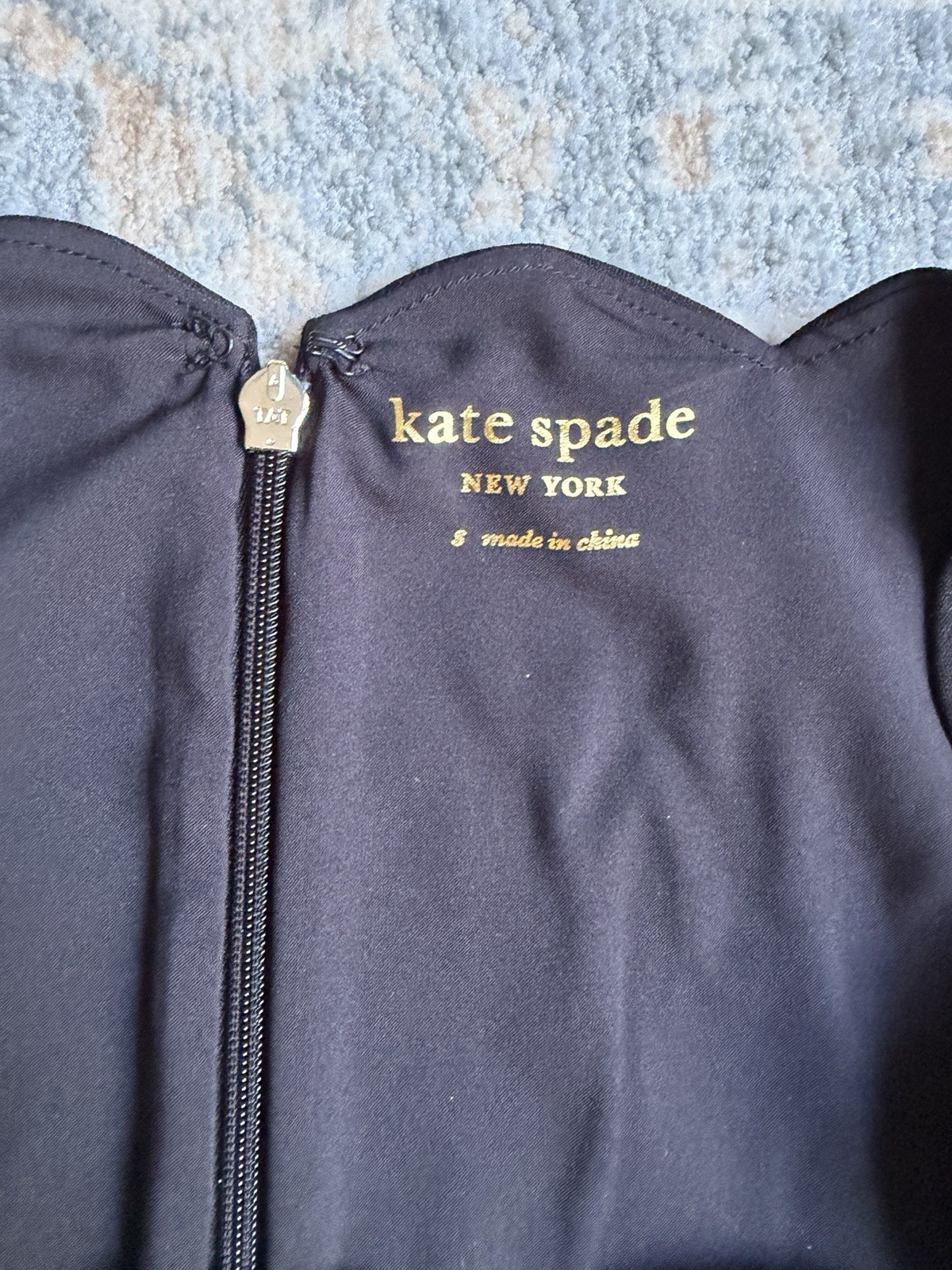 Kate Spade Black Ponte Dress