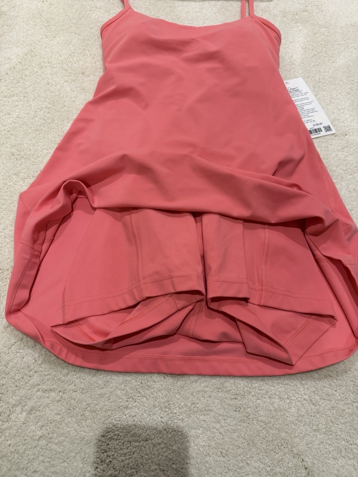 NWT Lululemon Align Cami Strap Dress Sakura Pink SAKP Size 4