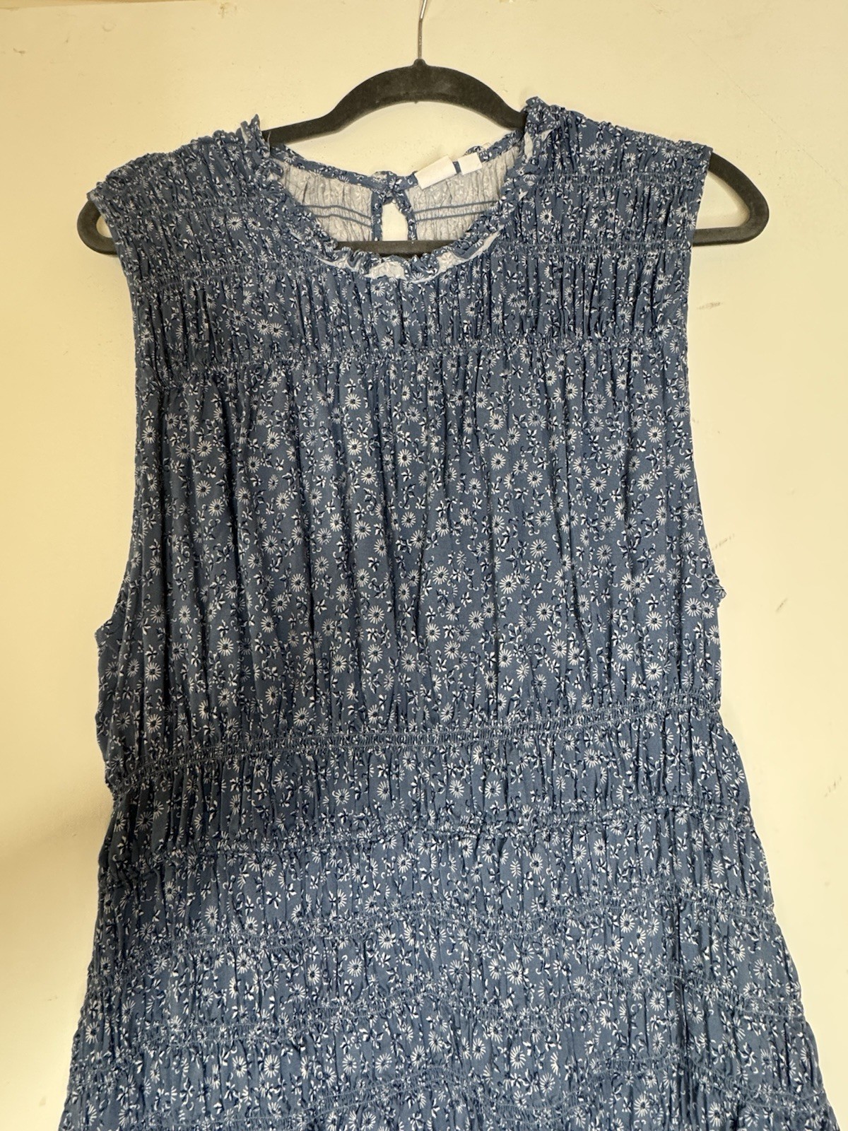 GAP Floral Maxi Dress XL Boho Cottagecore Sleeveless Dress Romantic Summer