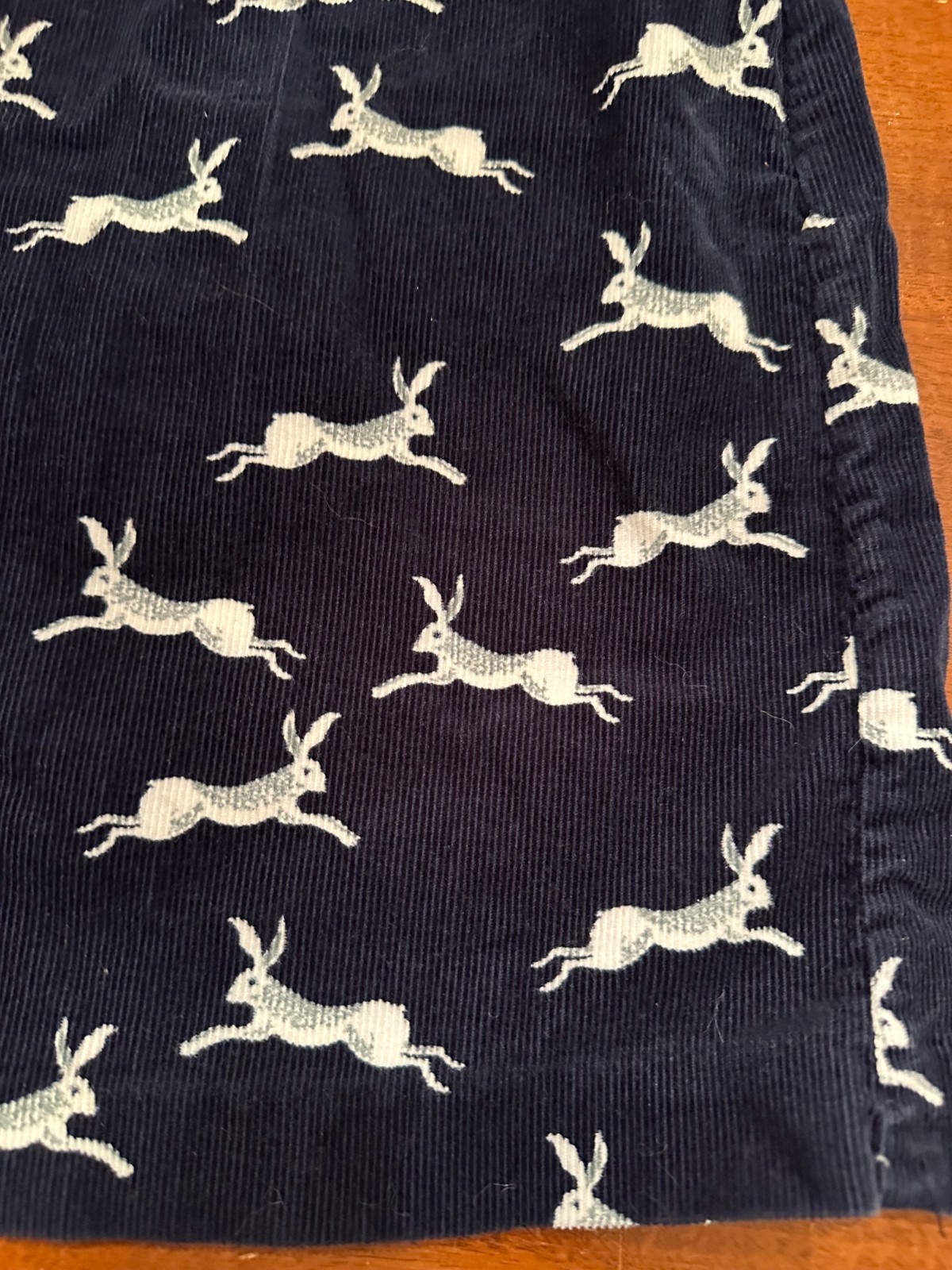 EX BODEN RABBIT hare thin corduroy KNEE LENGTH DRESS pockets WOMENS US 6 read