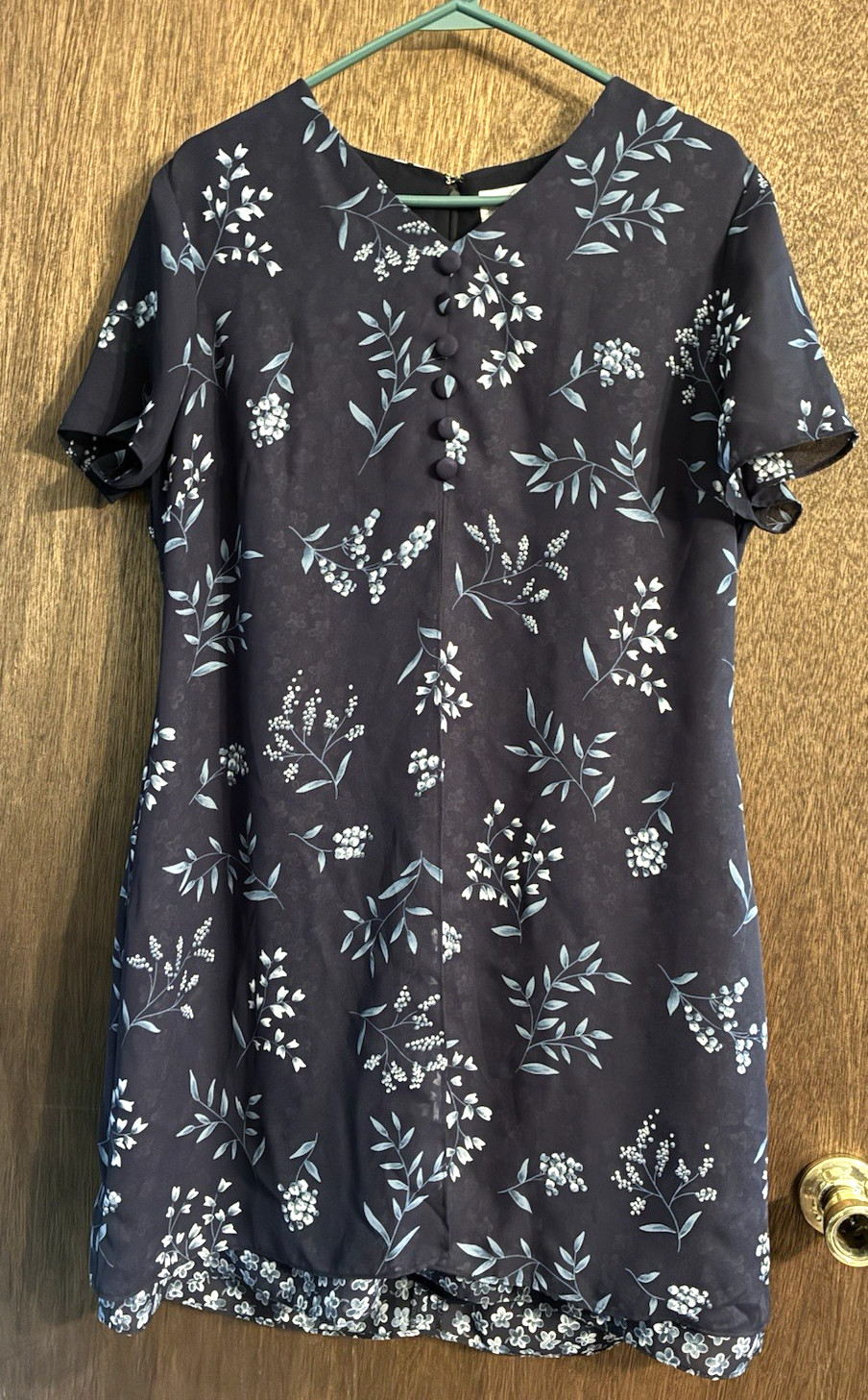 Jacqueline Ferrar Women’s Size 14 Summer Multi-Layered Dress Machine Washable
