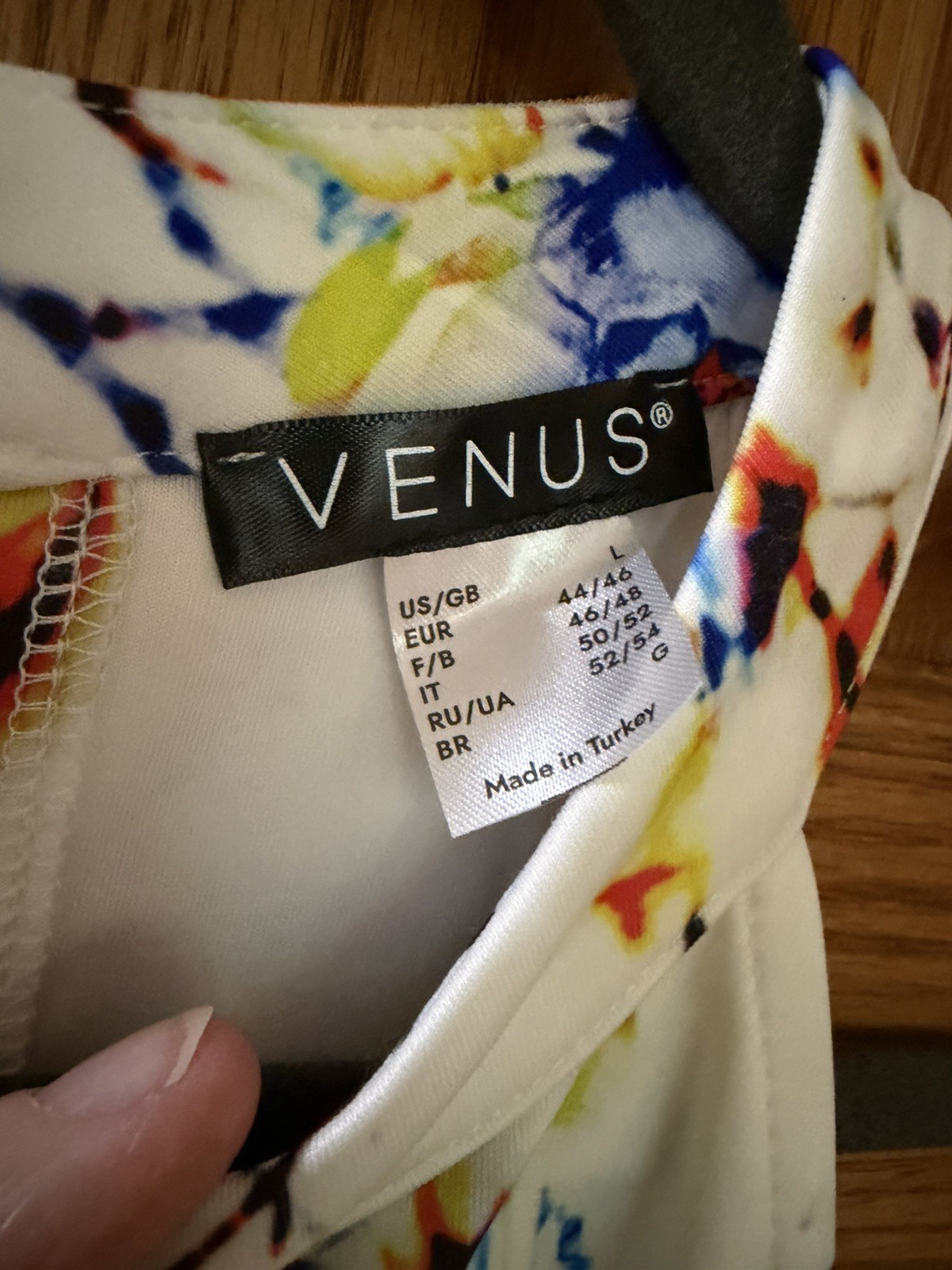 Venus Womens Size Large Pink Purple Floral Halter Neck Bodycon Midi Dress New