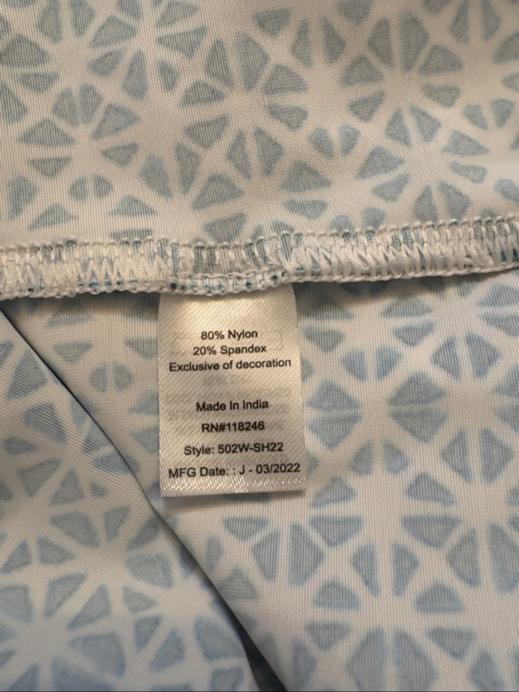 Cabana Life Sag Harbor Hooded Tassel Cover-Up Blue/White Size XL NWT