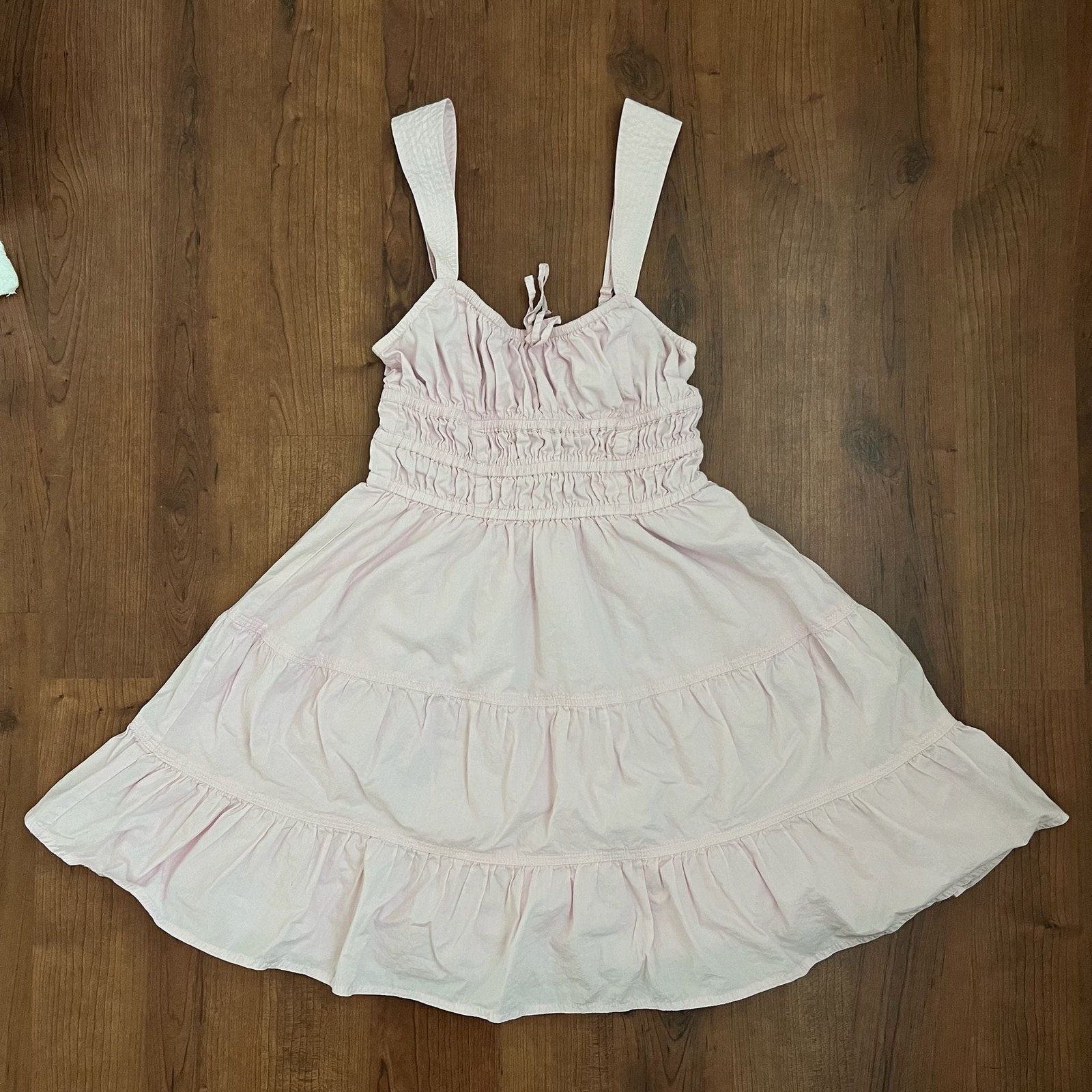 Aritzia Sunday Best Martine Poplin Dress in Pink